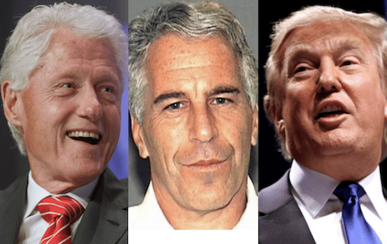 clinton epstein trump