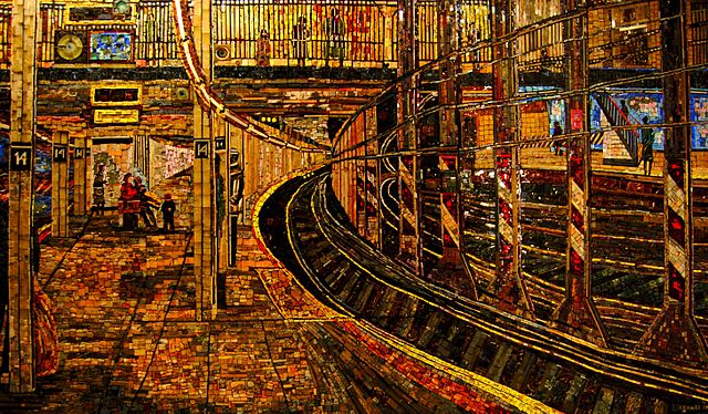 New_York_Subway_Station,_Edith_Kramer_vc