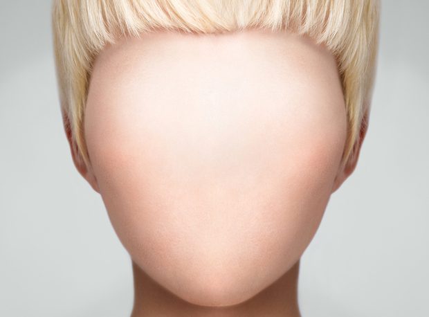 Woman with no face