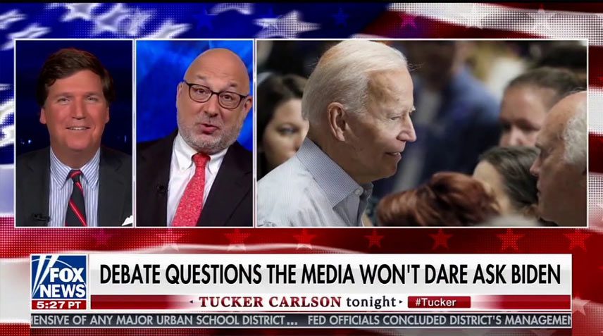 Peter Van Buren discusses Joe Biden on Tucker Carlson Tonight