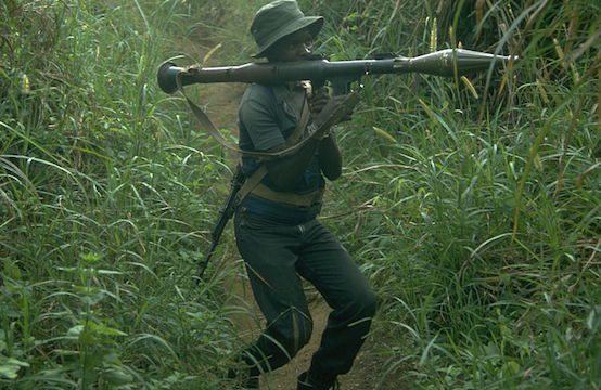 The Guerrilla from the Renamo in Mozambique