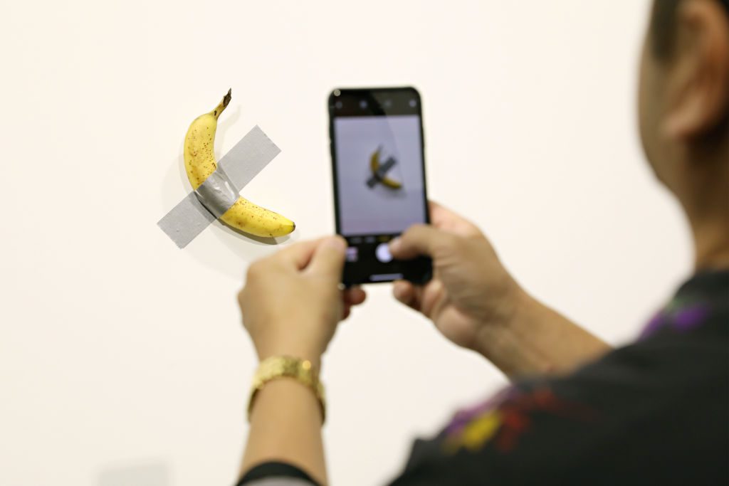 Banana wall art