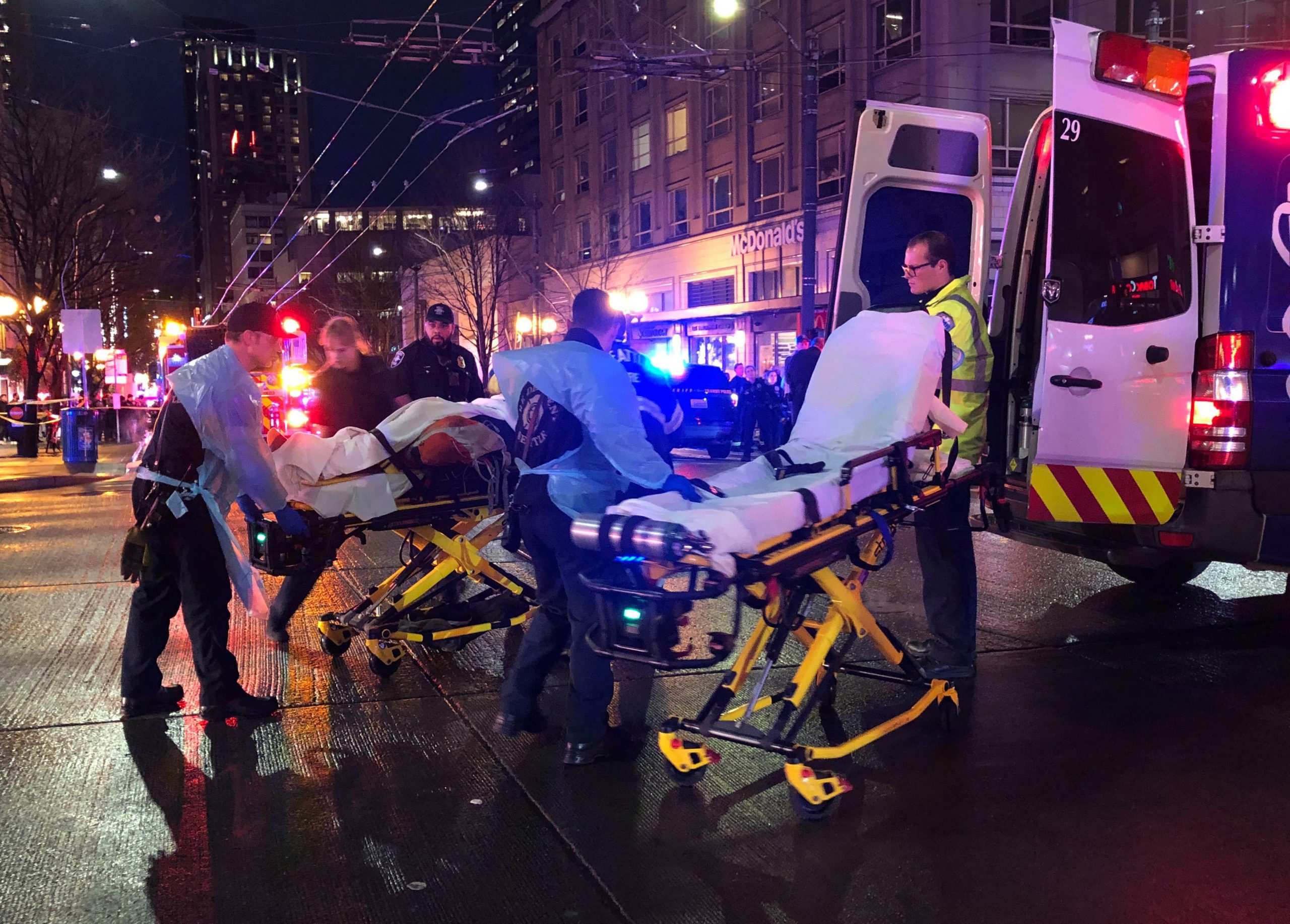 Multiple People Shot In Downtown Seattle