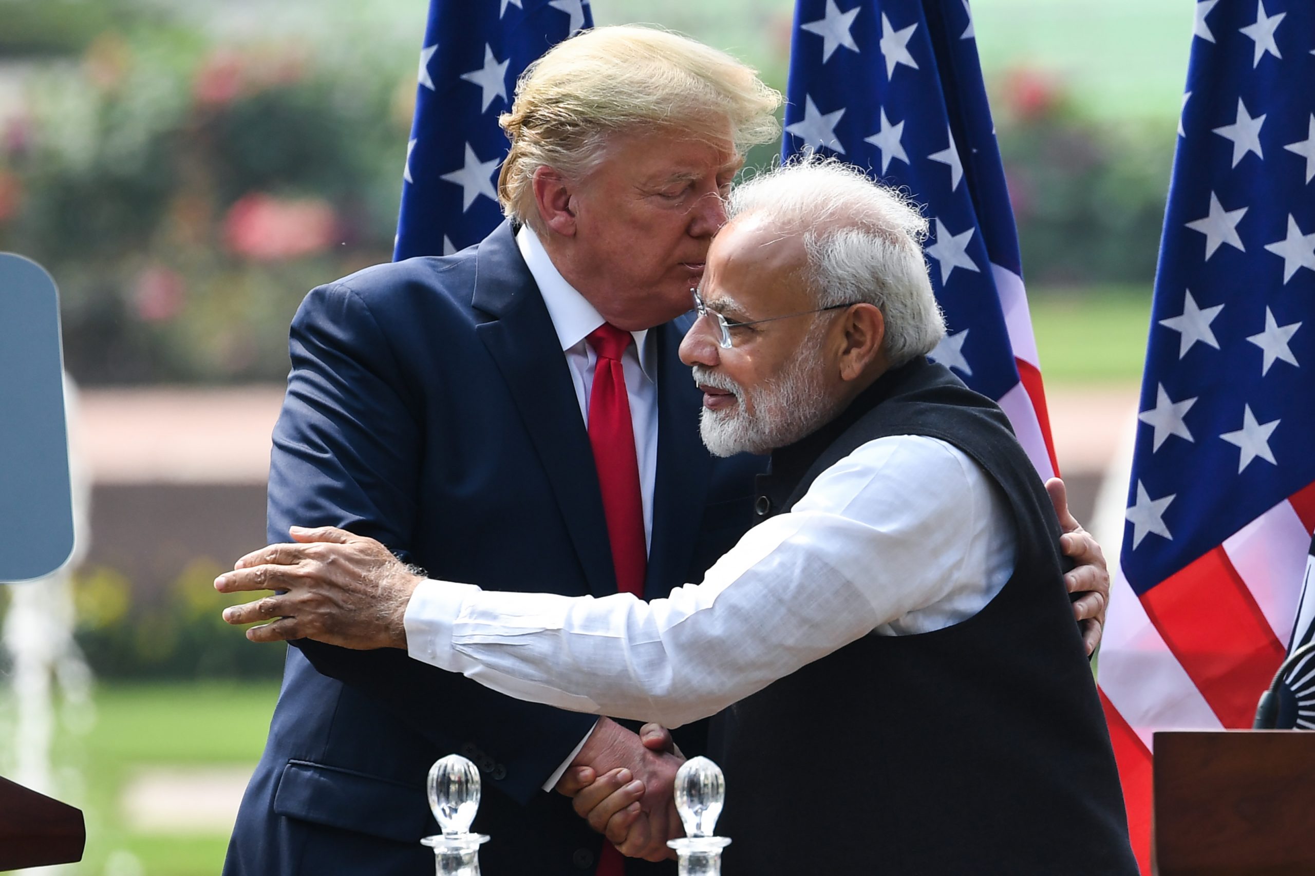 TOPSHOT-INDIA-US-DIPLOMACY-TRUMP