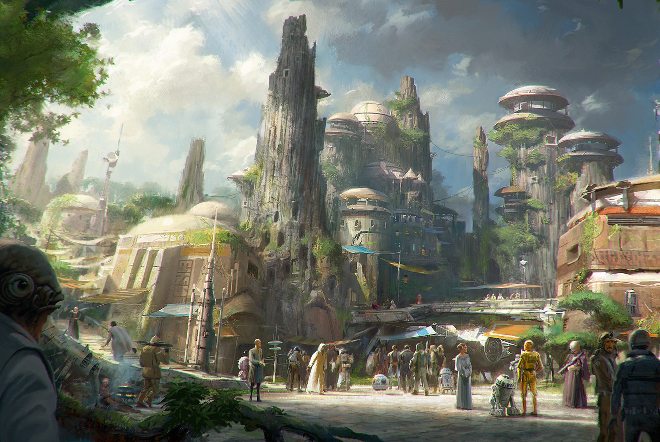 Star Wars - Themed Lands Coming to Disney Parks