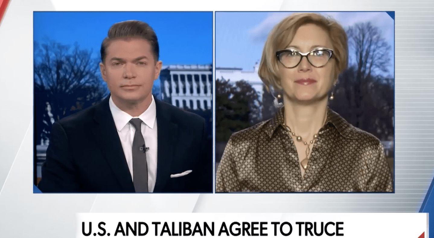 TAC’s Kelley Vlahos Talks Afghan Ceasefire on Newsmax TV 2/16/20