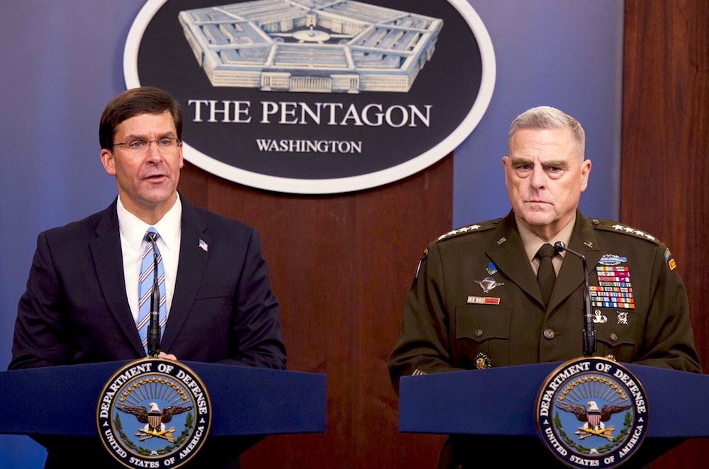 Defense Secretary and Chairman Press Conference