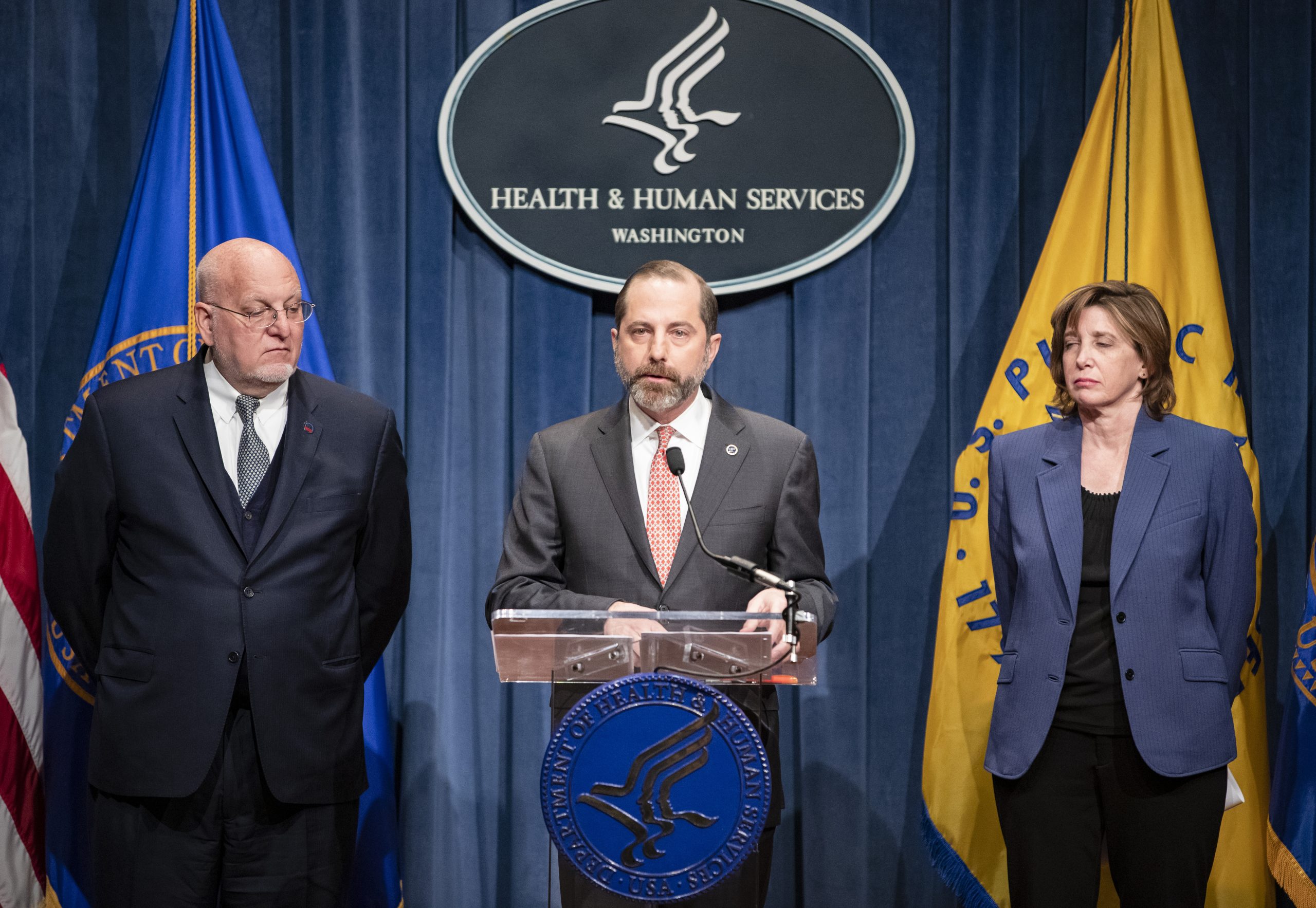 Health And Human Services Briefs The Media On The Department's Response To The Coronavirus