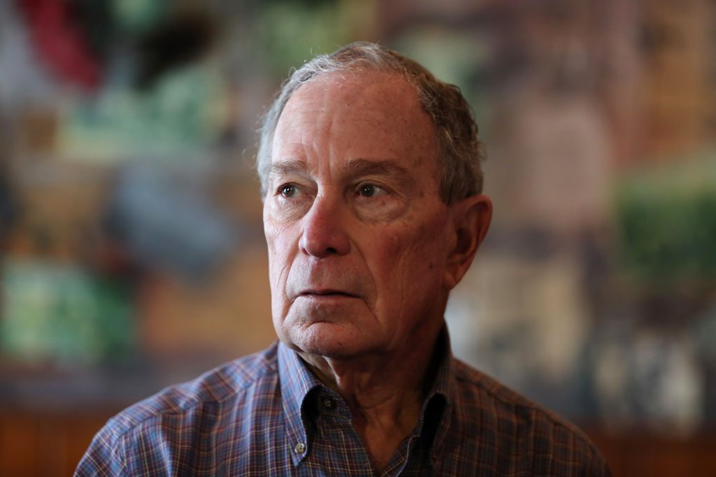 Presidential Candidate Mike Bloomberg Visits Miami's Little Havana