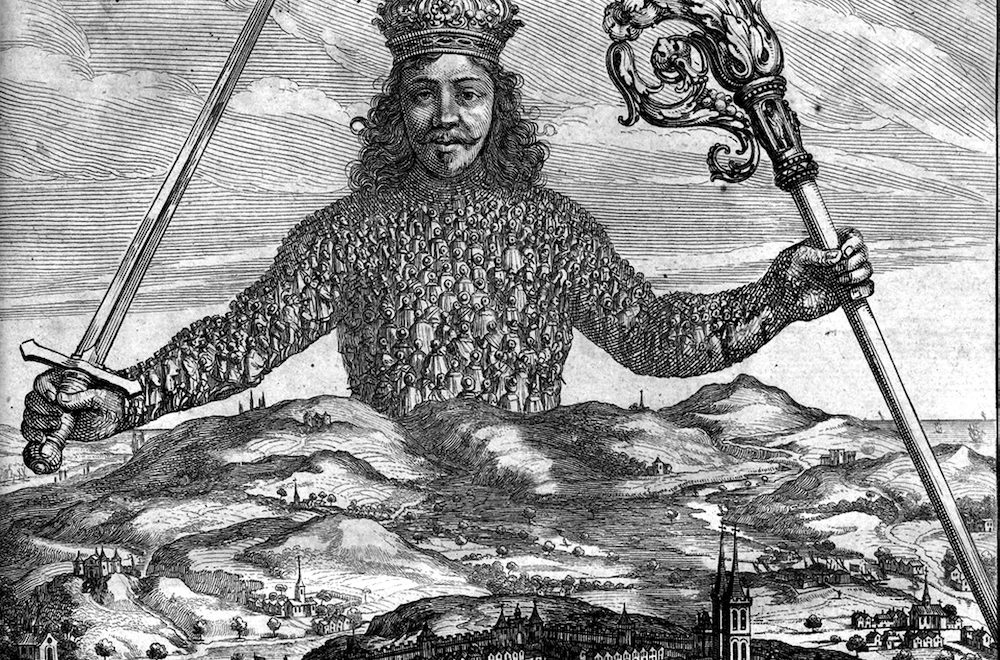 Leviathan, or the Matter, Forme, & Power of a Comm - caption: 'Leviathan'