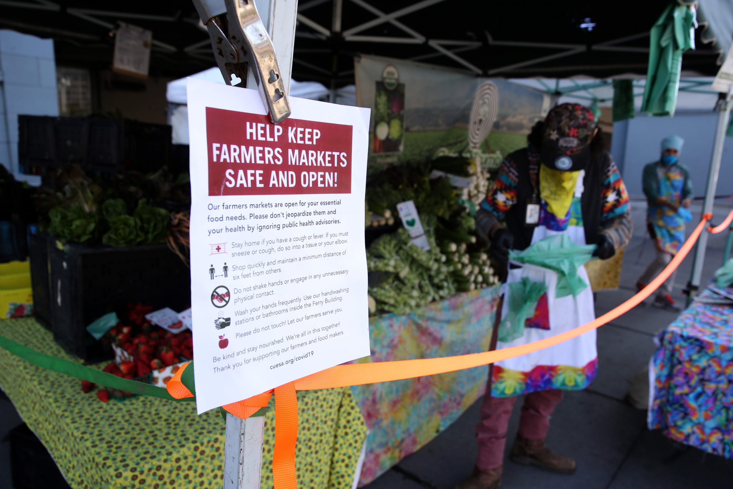 Farmers Markets Offer Safe Havens For Shoppers During COVID-19 Pandemic