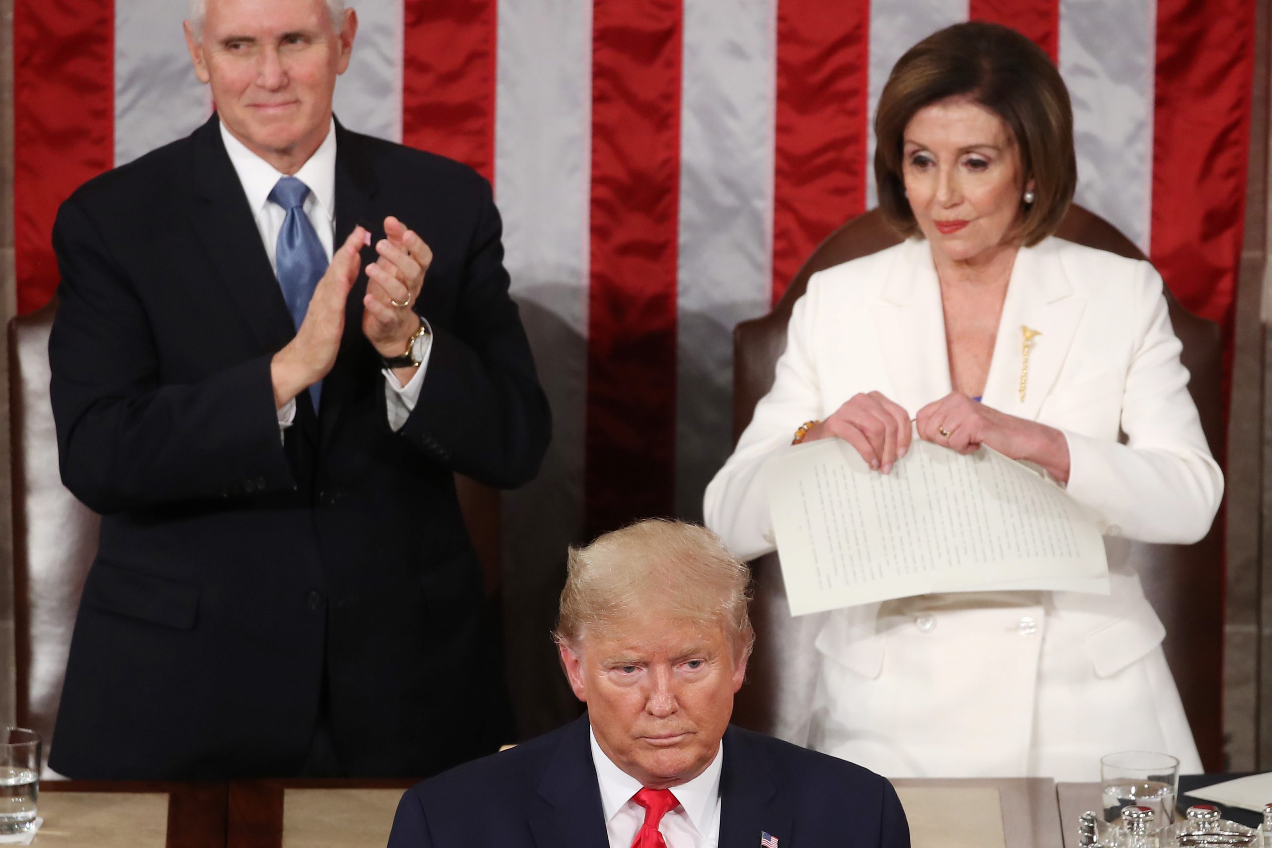 President Trump Gives State Of The Union Address