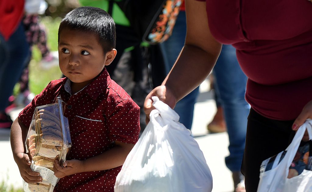 Second Harvest Food Bank Hold A Food Drop in Orlando, US