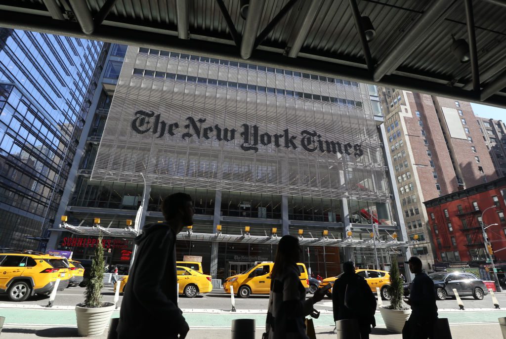 New York Times Headquarters in New York City