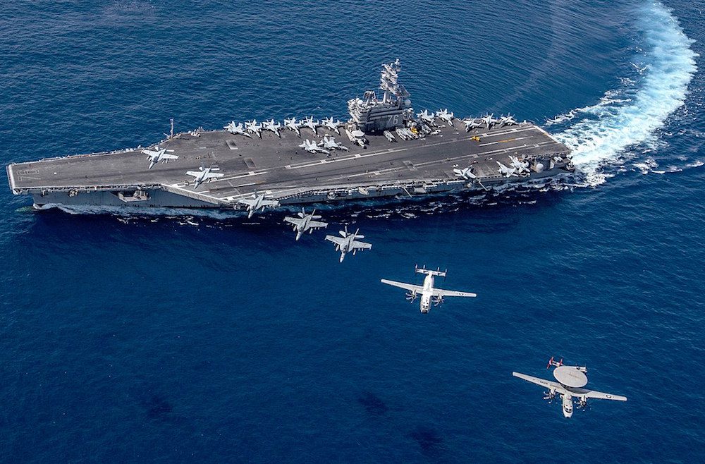 U.S. Aircraft Carriers ‘Exercising’ in the South China Sea Could Spell Danger