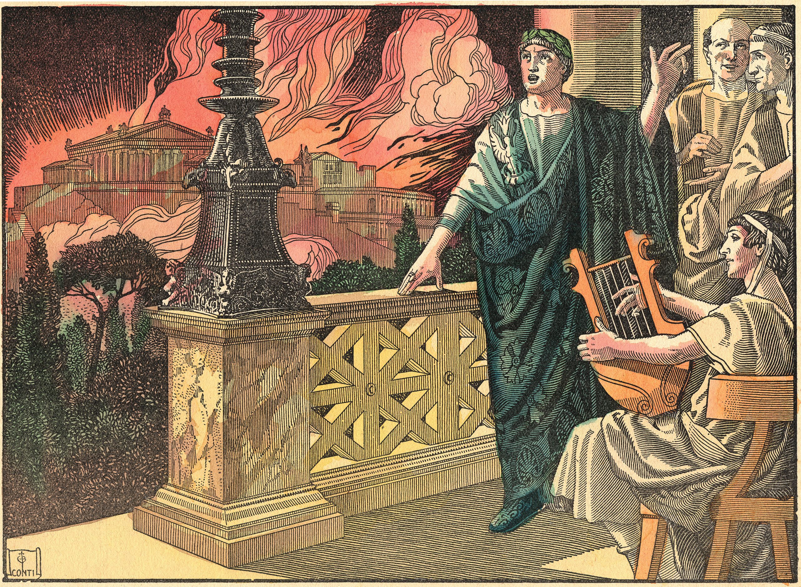 NERO AND THE BURNING OF ROME