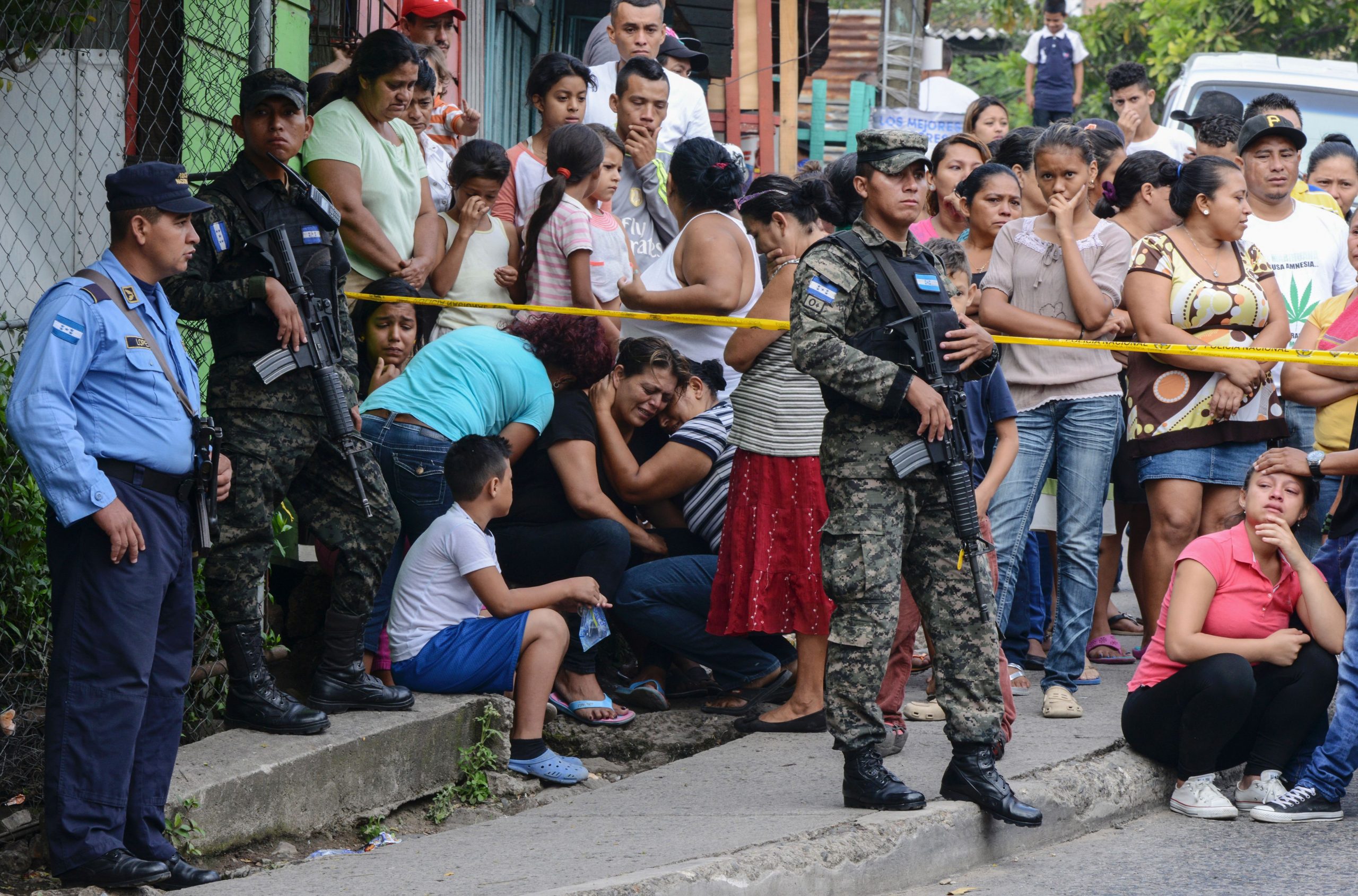 HONDURAS-CRIME-VIOLENCE-GANGS-MURDER