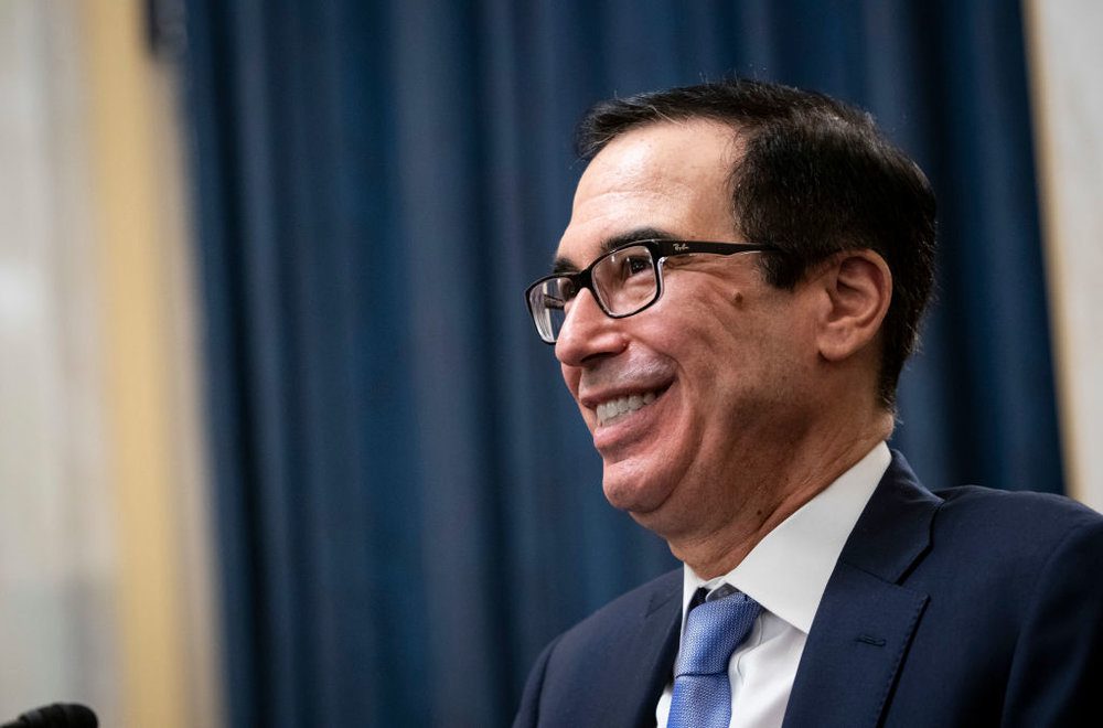 Secretary Mnuchin Testifies In Senate Hearing On CARES Act Implementation