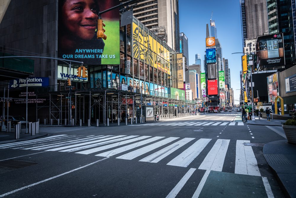 new york empty city