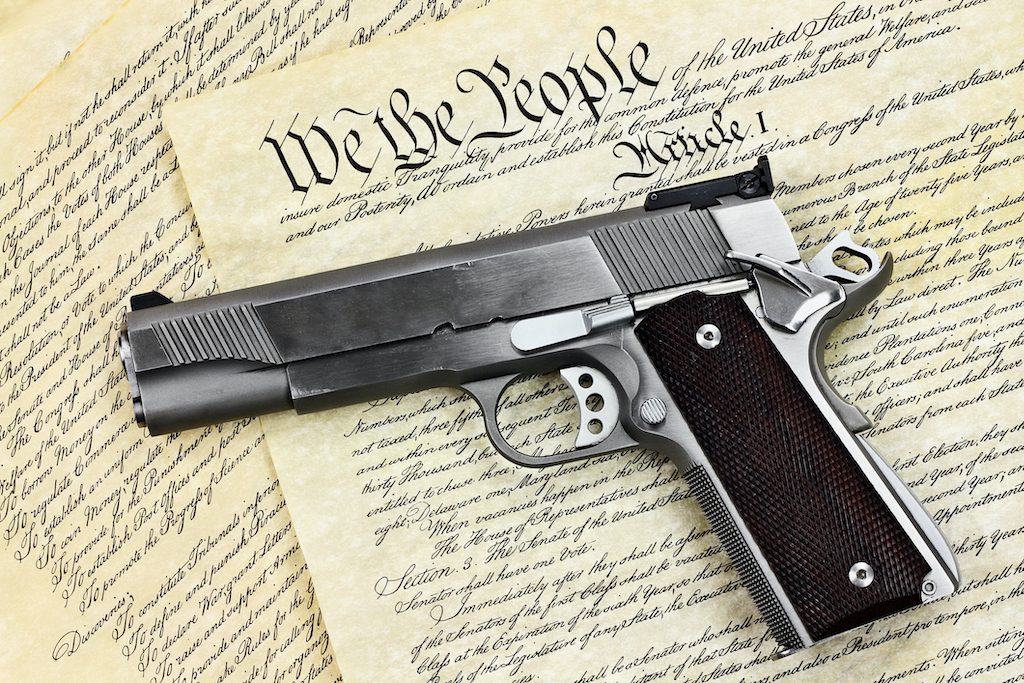 Hand Gun and Constitution