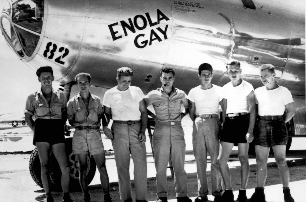 Crew of the B-29 "Enola Gay"