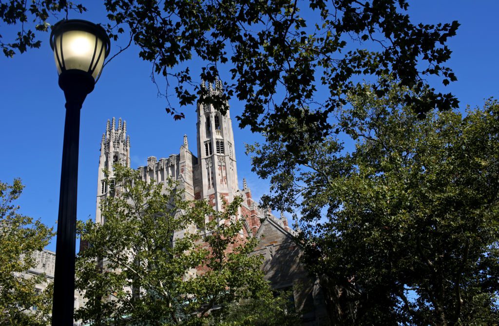 Students On Campus Of Yale University Watch Senate Hearing With Supreme Court Nominee Brett Kavanaugh And Dr. Christine Blasey Ford