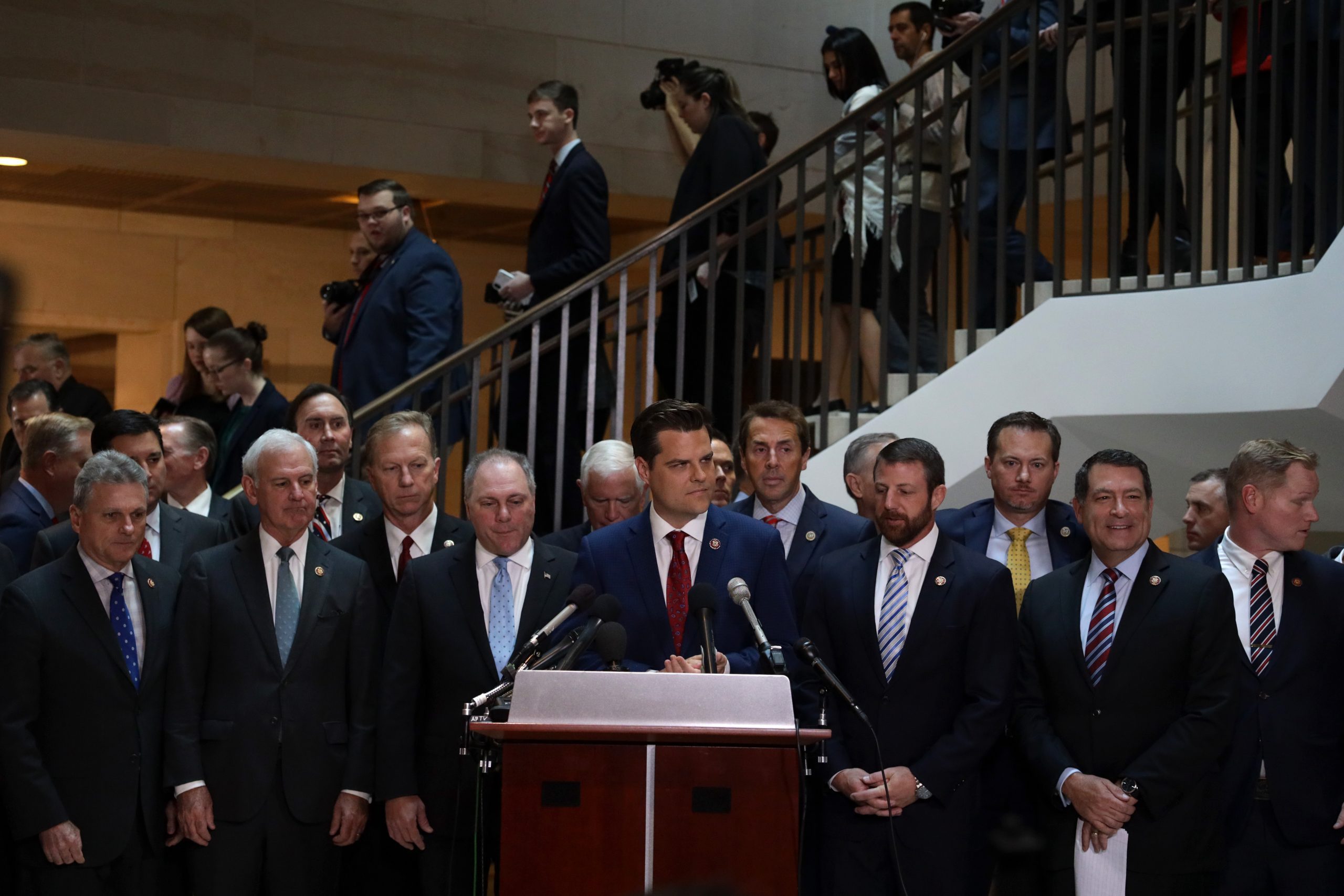 Rep. Matt Gaetz Holds Press Conference Calling For Transparency In Impeachment Inquiry