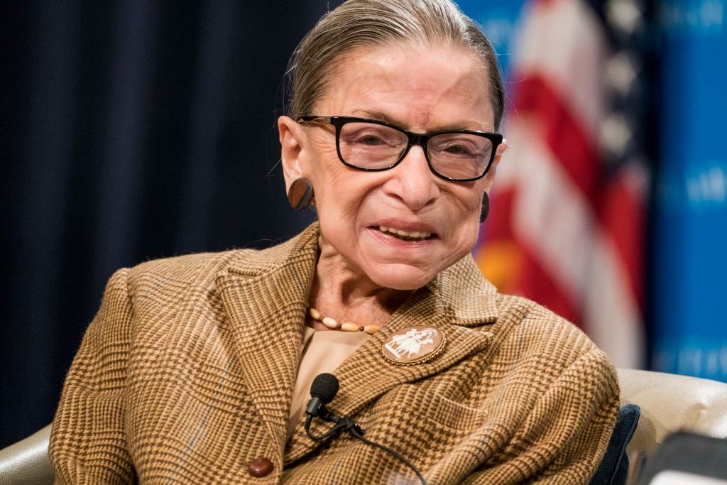 Justice Ruth Bader Ginsburg Speaks At Georgetown Law