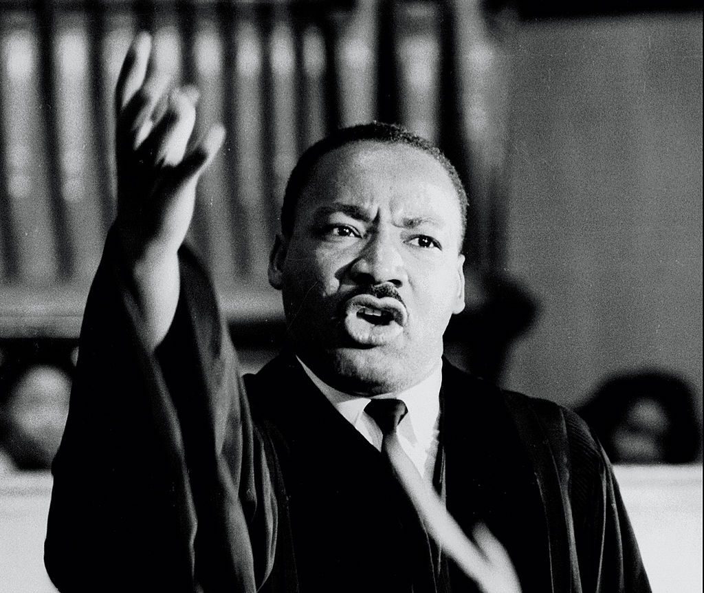 Dr. King Speaks At Quinn Chapel