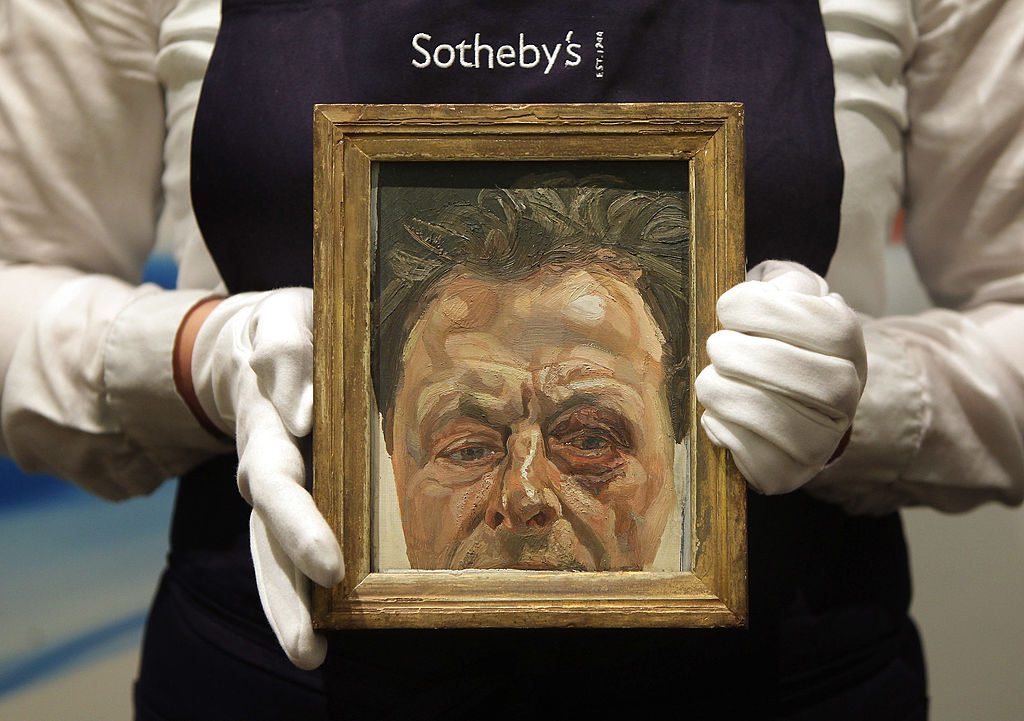 Lucien Freud's Self Portrait With A Black Eye To Be Auctioned