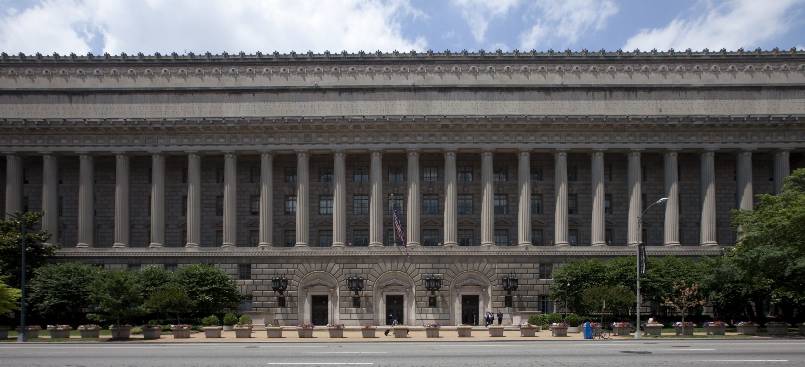 Exterior, Herbert C. Hoover Building, U.S. Department of Commerce, Washington, D.C.