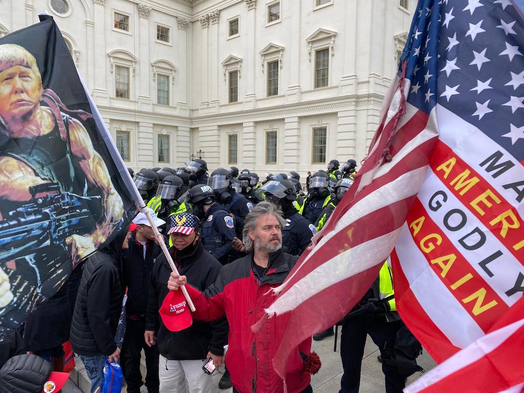 Trump supporters storm Capitol building in Washington