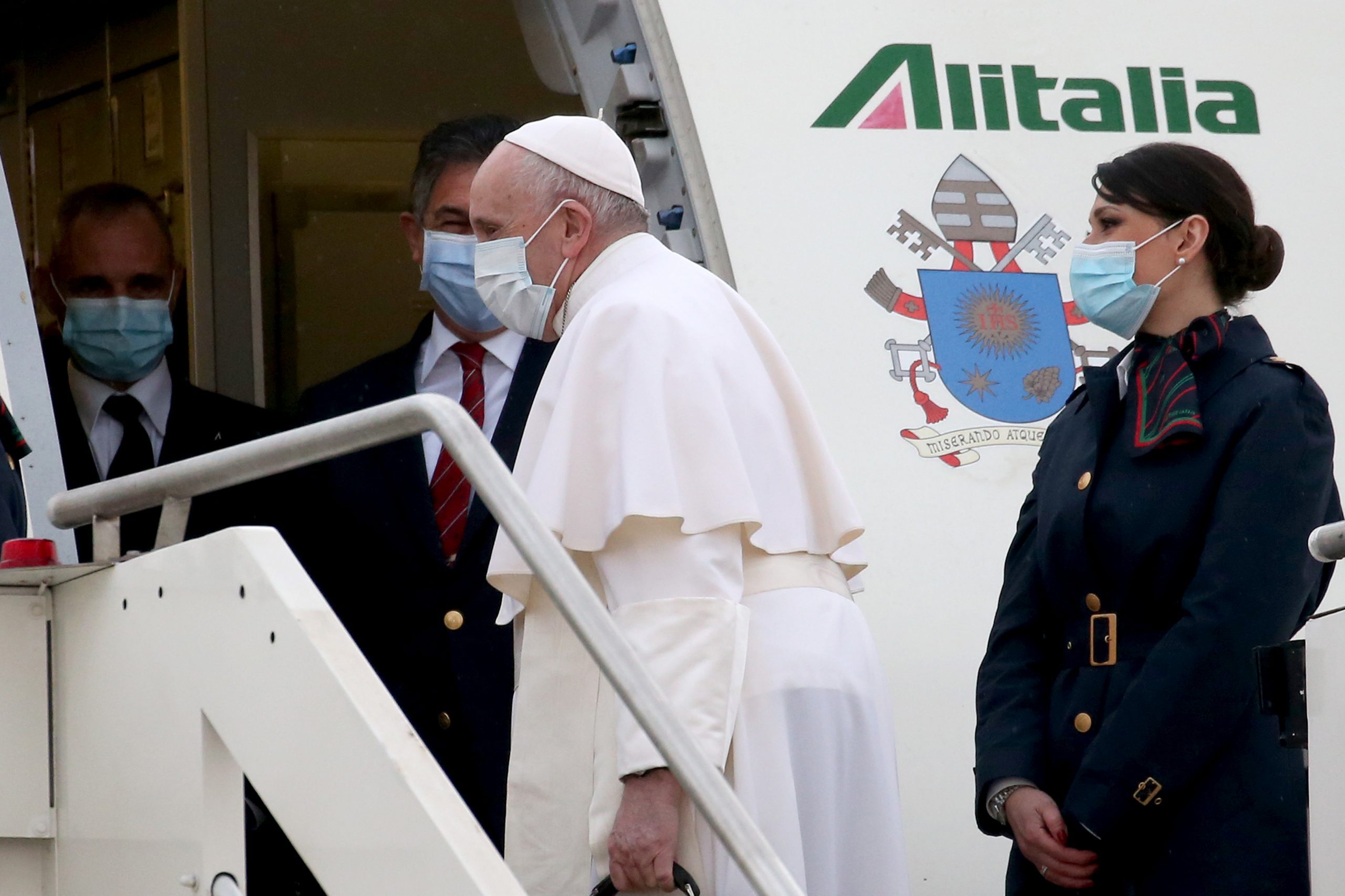 Pope Francis Travels To Iraq On A Historic Visit