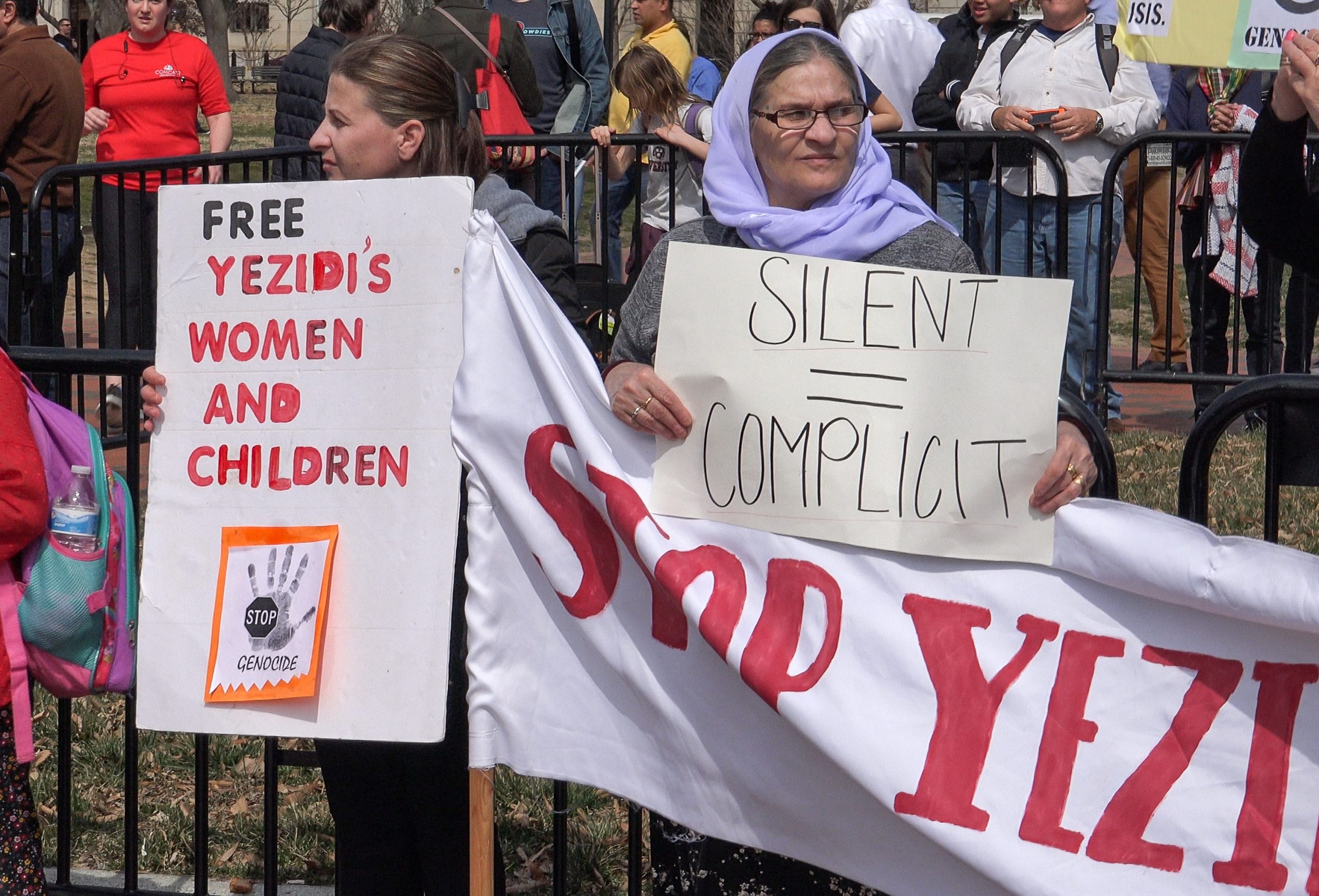 Washington,,Dc,-,March,15,,2019:,Dozens,Of,Yezidis,(yazidis)