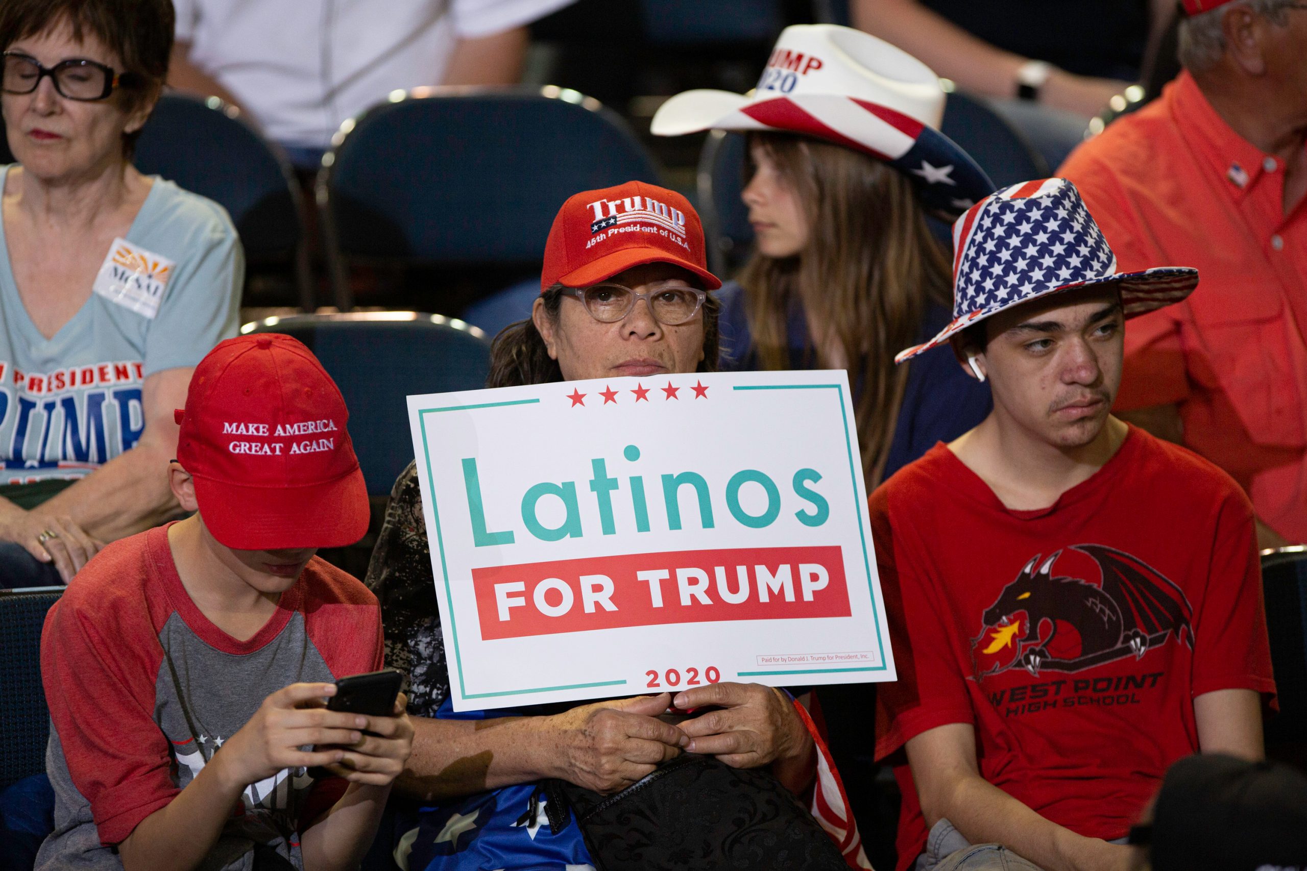 Phoenix,,Arizona,/,Usa-,Feb,19,2020:,President,Donald,Trump