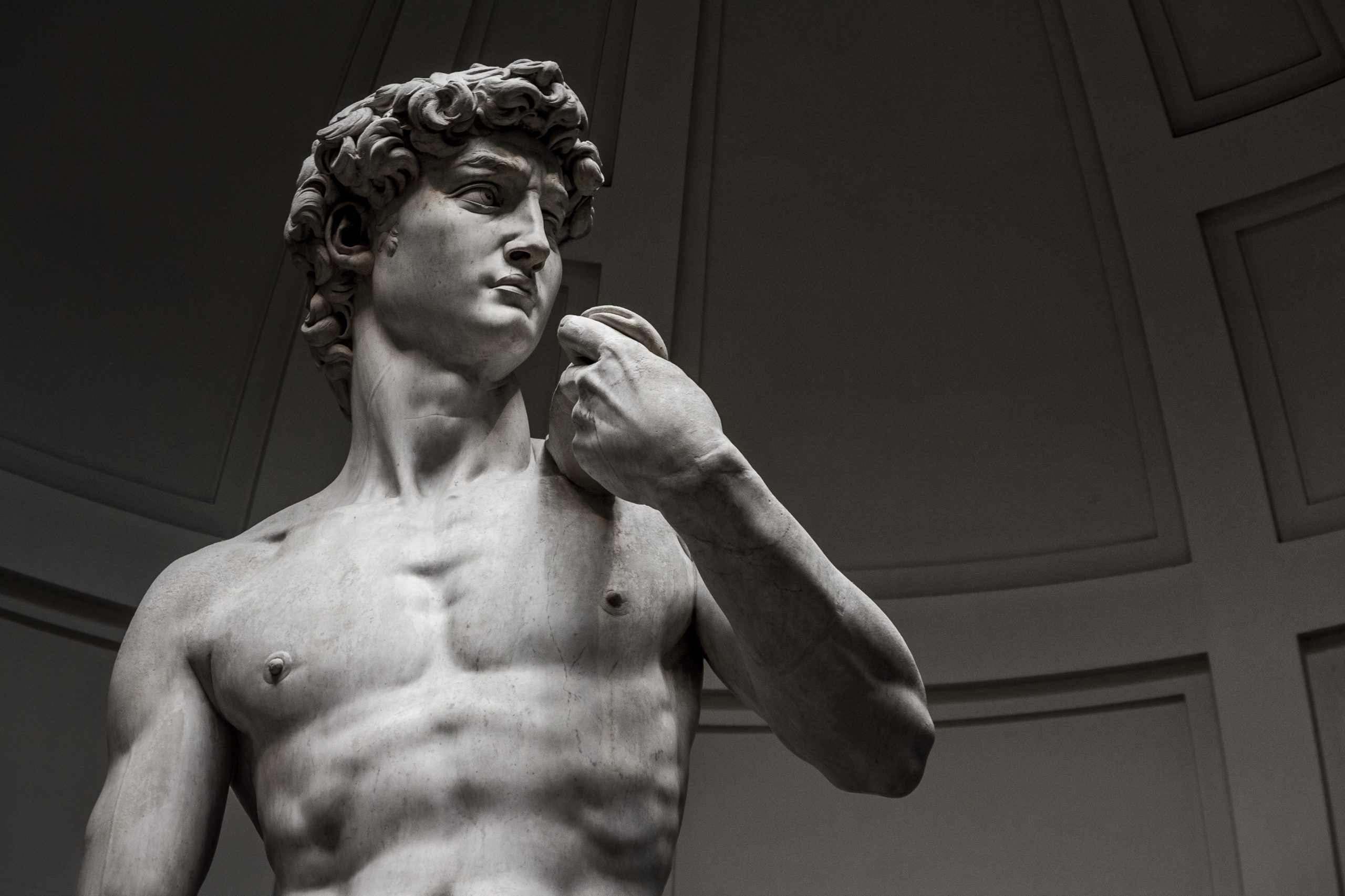David,By,Michelangelo,,Florence.,Italy.