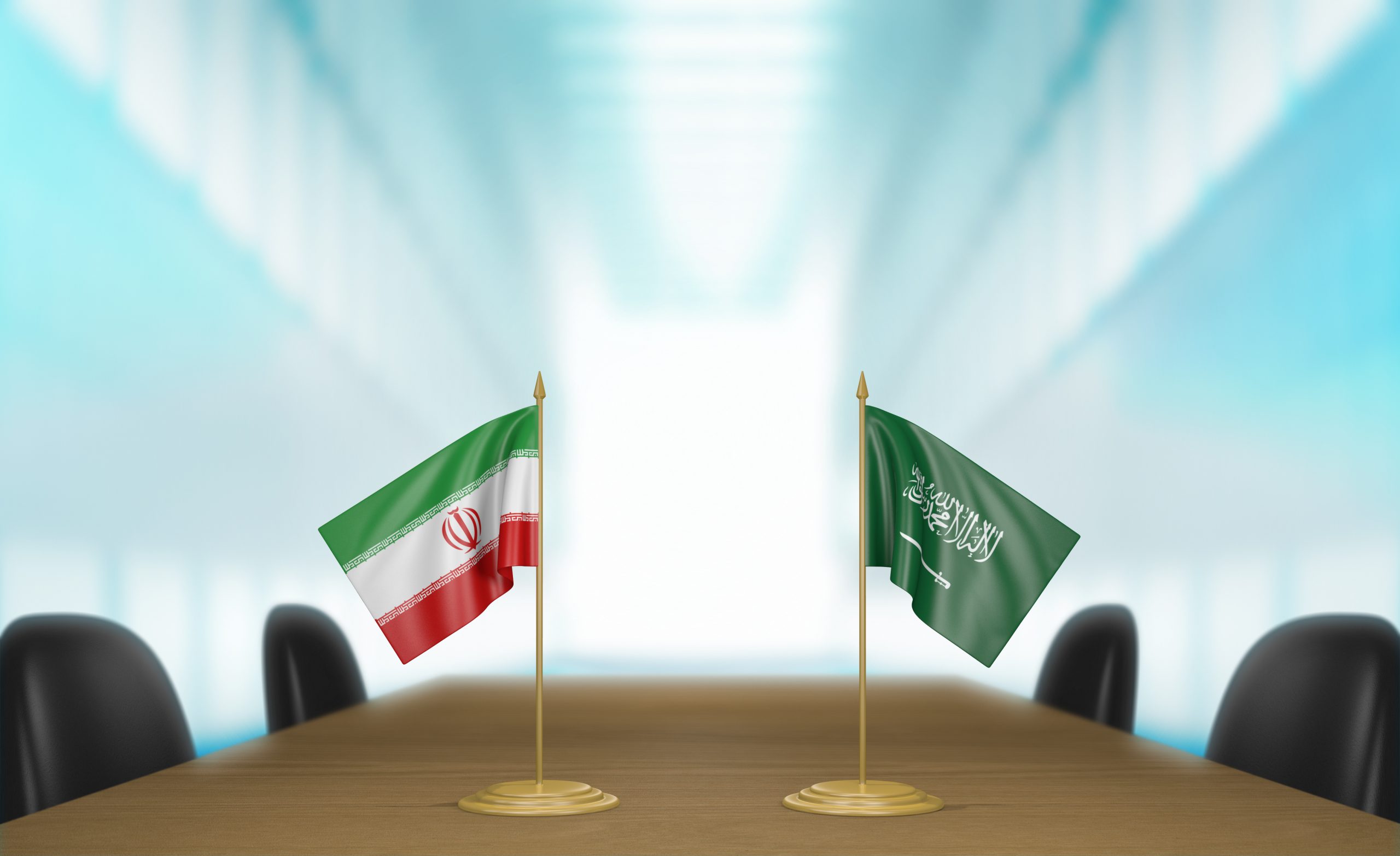 Iran,And,Saudi,Arabia,Relations,And,Trade,Deal,Talks,3d