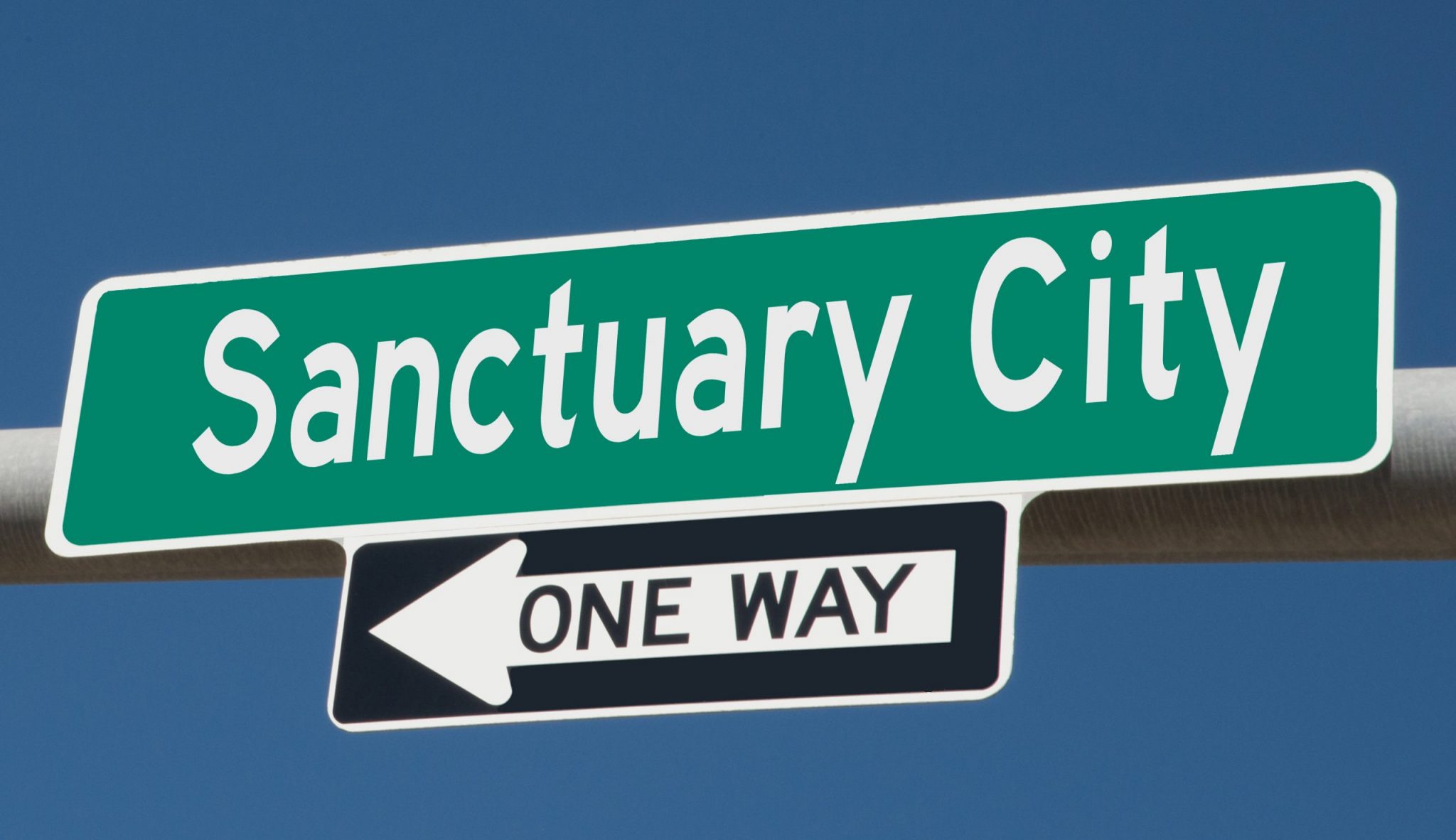 A,3d,Rendering,Of,Of,A,Highway,Sign,For,Sanctuary