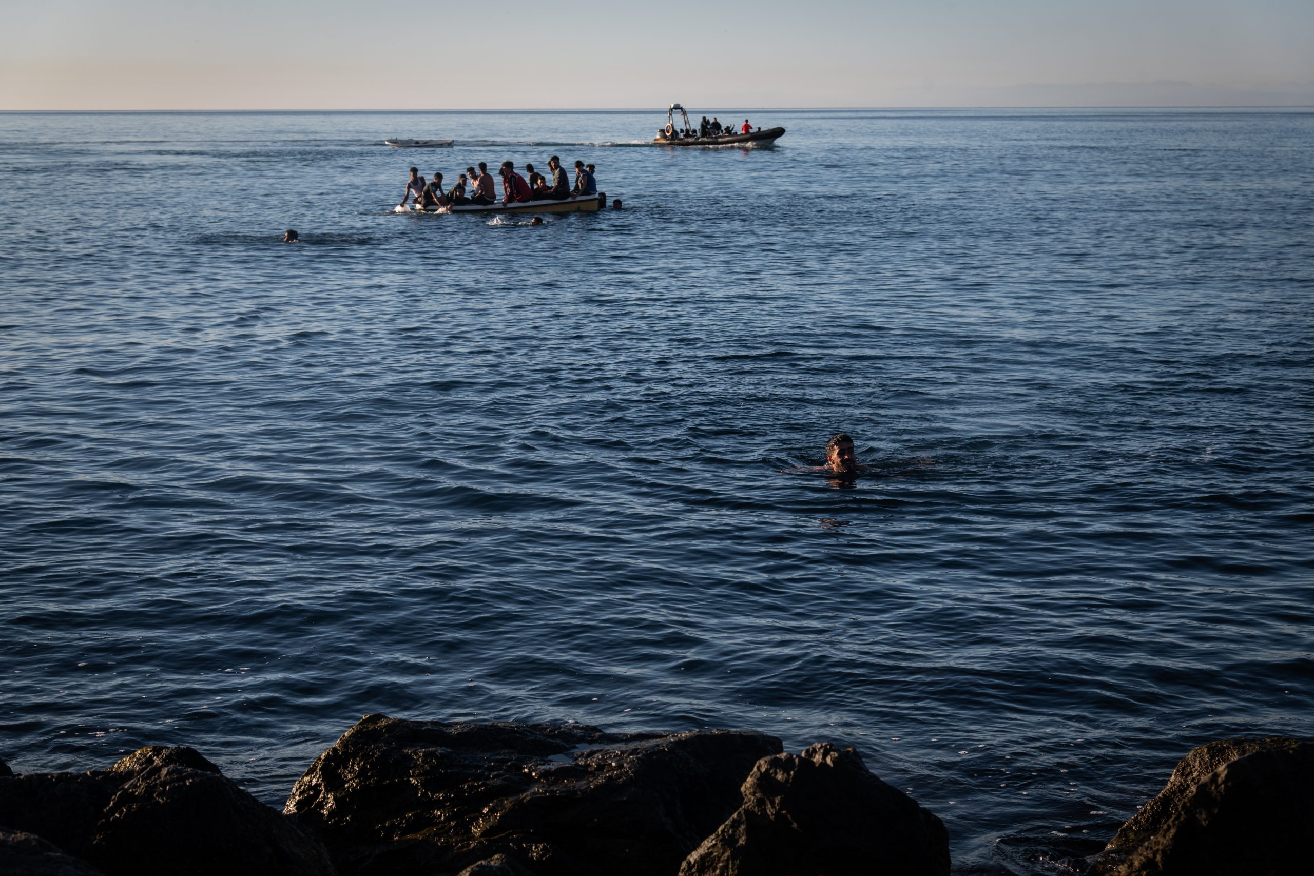 Thousands Of African Migrants Enter Ceuta