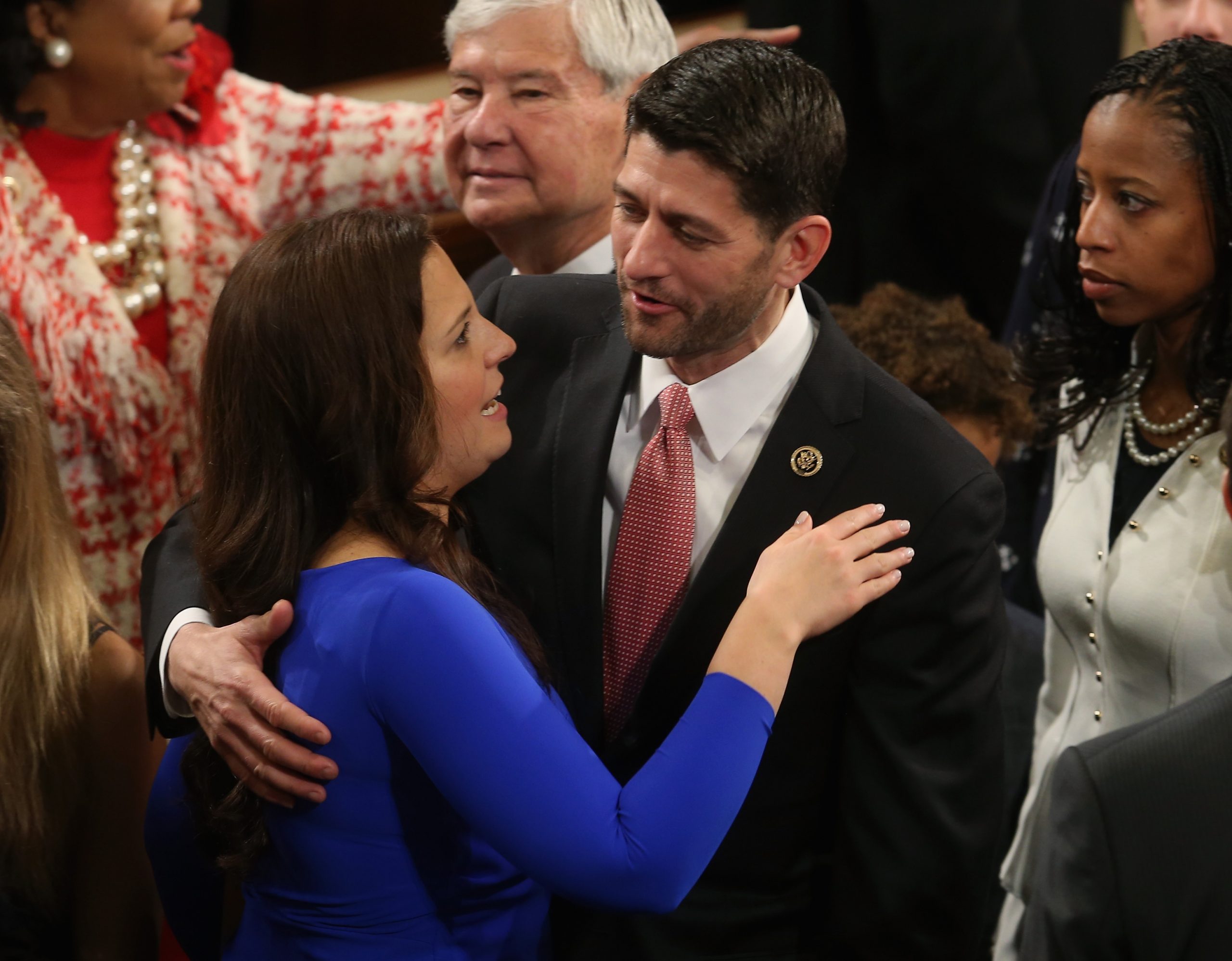 Lawmakers Convene For Opening Of The 114th Congress