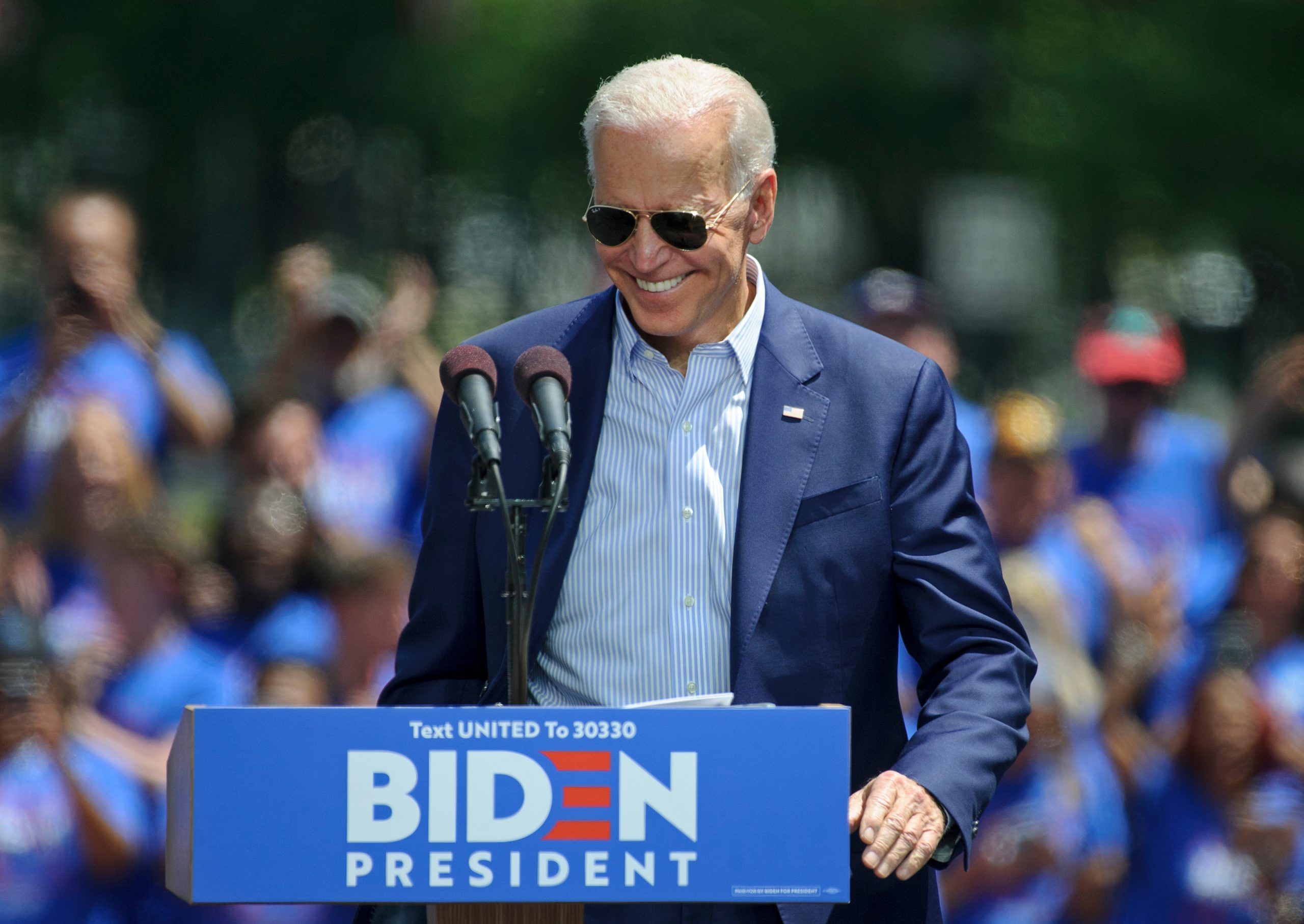 Philadelphia,-,May,18,,2019:,Former,Vice-president,Joe,Biden,Formally