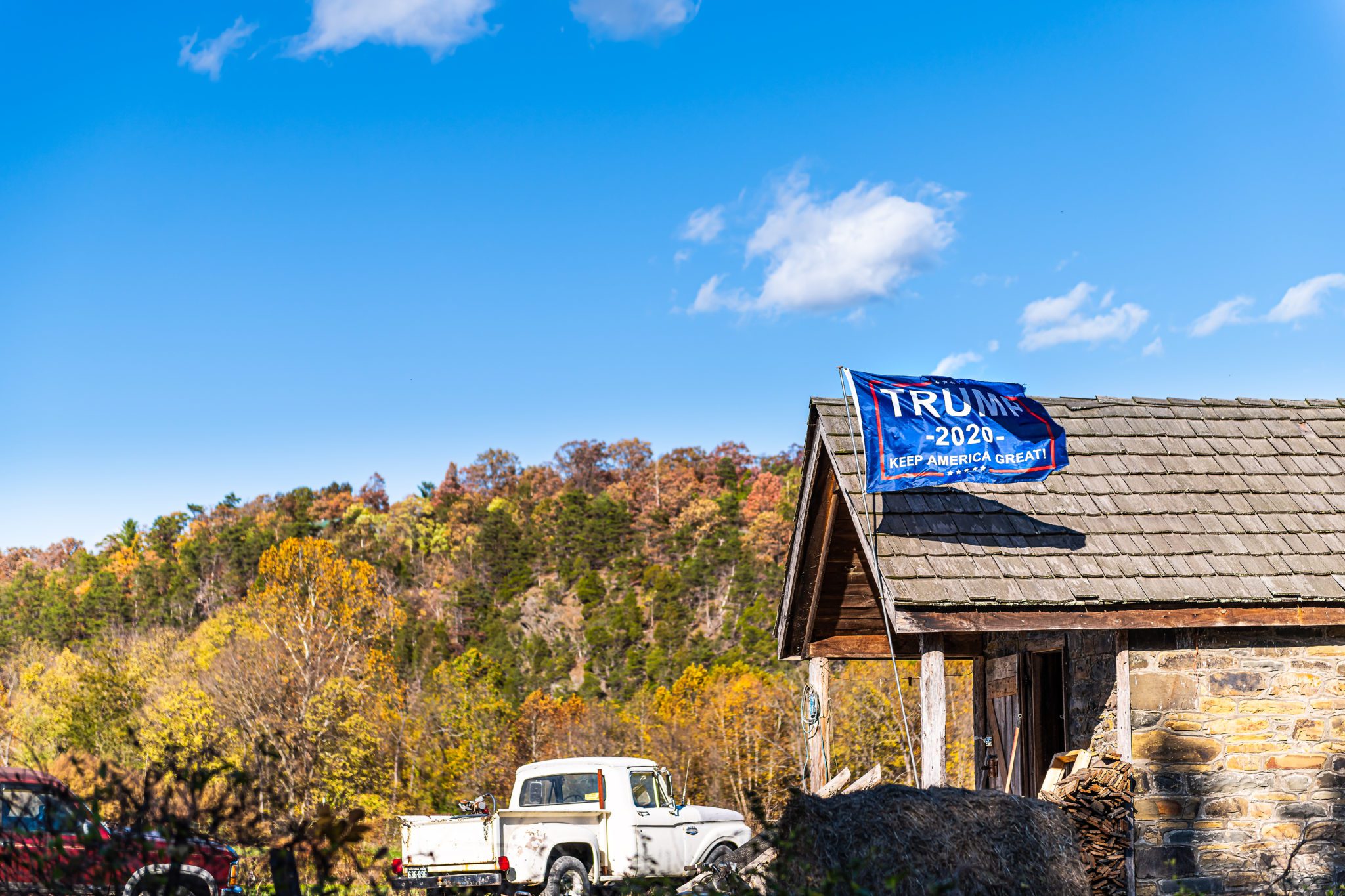 Middletown,,Usa,-,October,27,,2019:,Frederick,County,,Virginia,Countryside