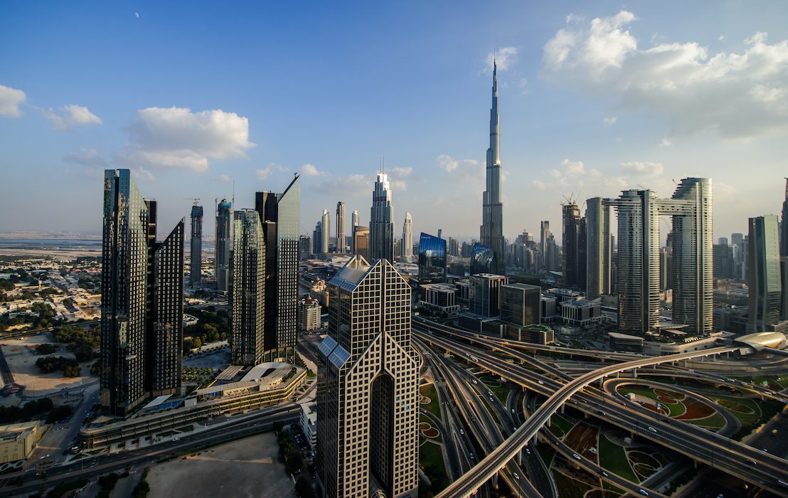 Dubai,uae,december,Of,25,Of,2020:,Panorama,Of,Down,Town,Dubai