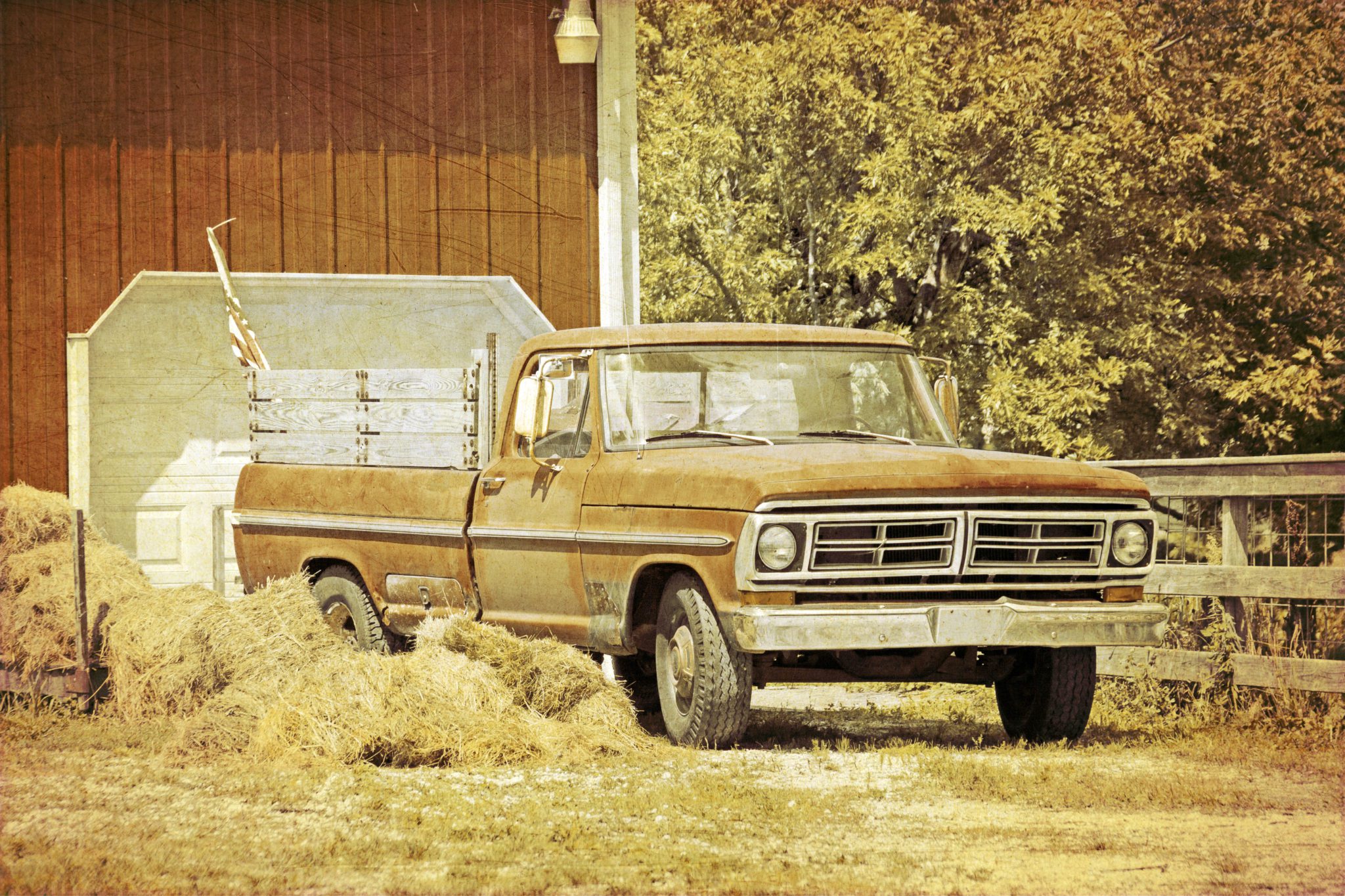 Old,Pickup,Truck