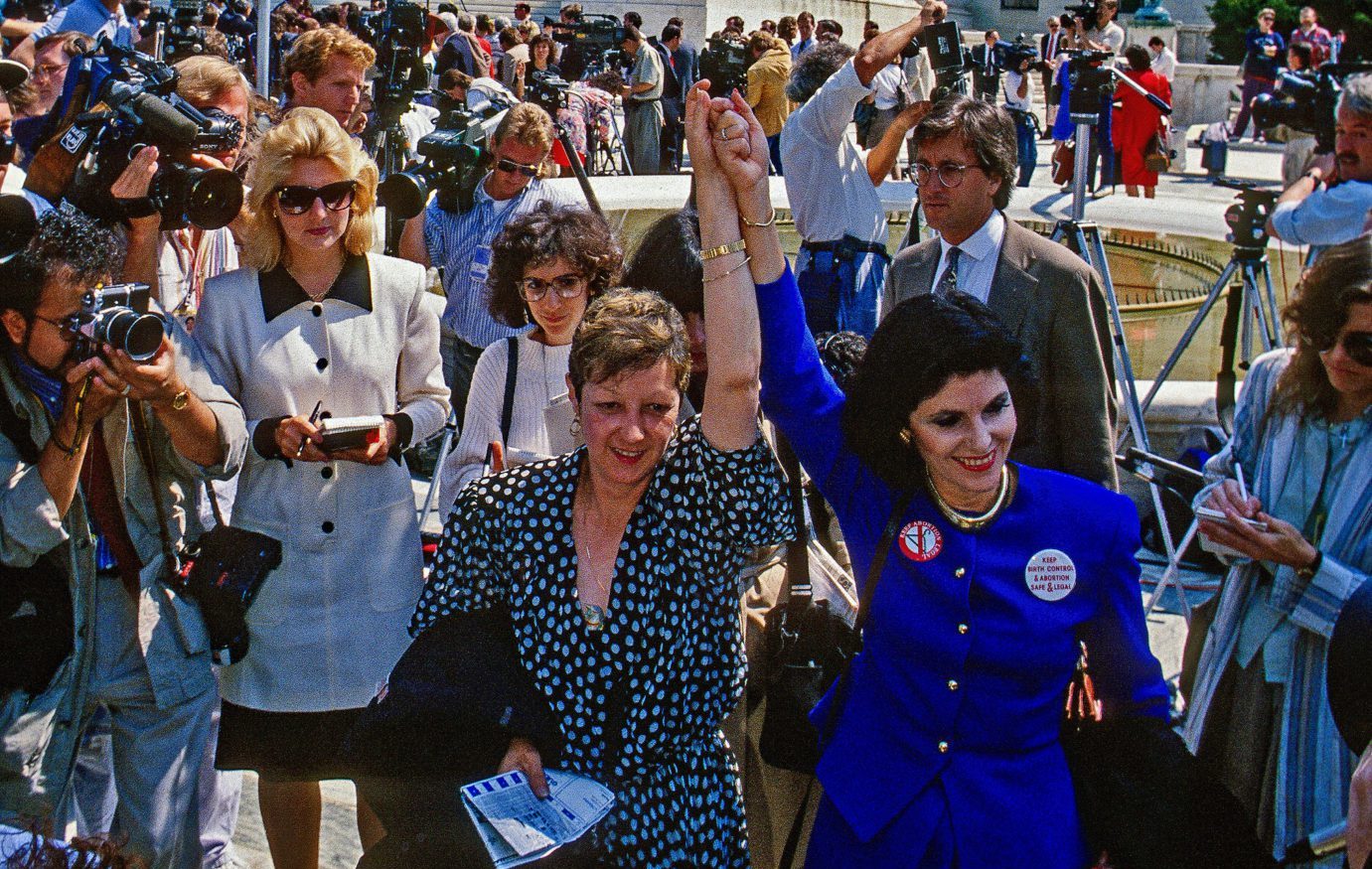 Washington,Dc.,usa,,April,26,,1989.,Activist,Norma,Mccorvey,Known,As