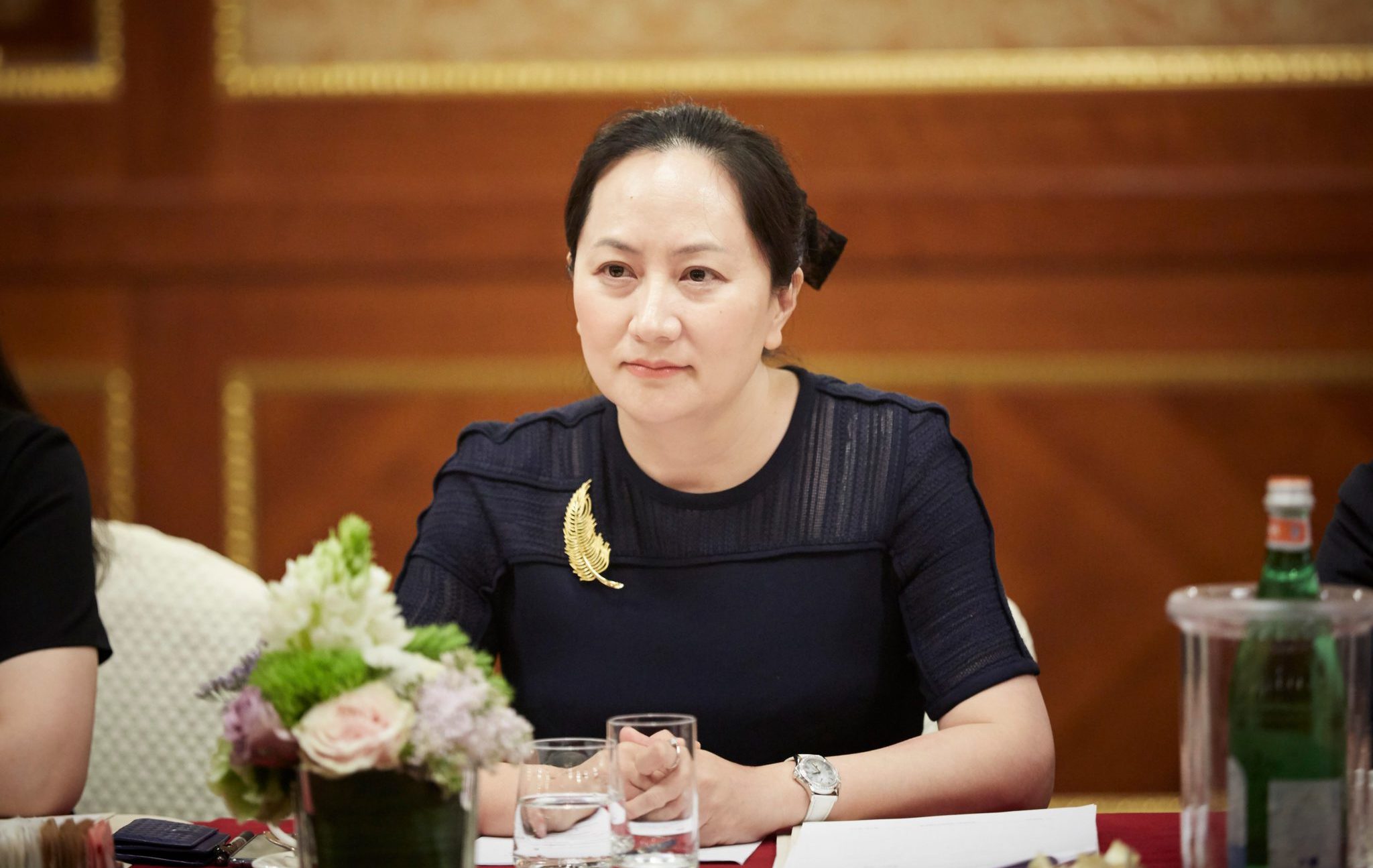 "milan,,Italy,-,May,11,2018:,Meng,Wanzhou,At,Conference