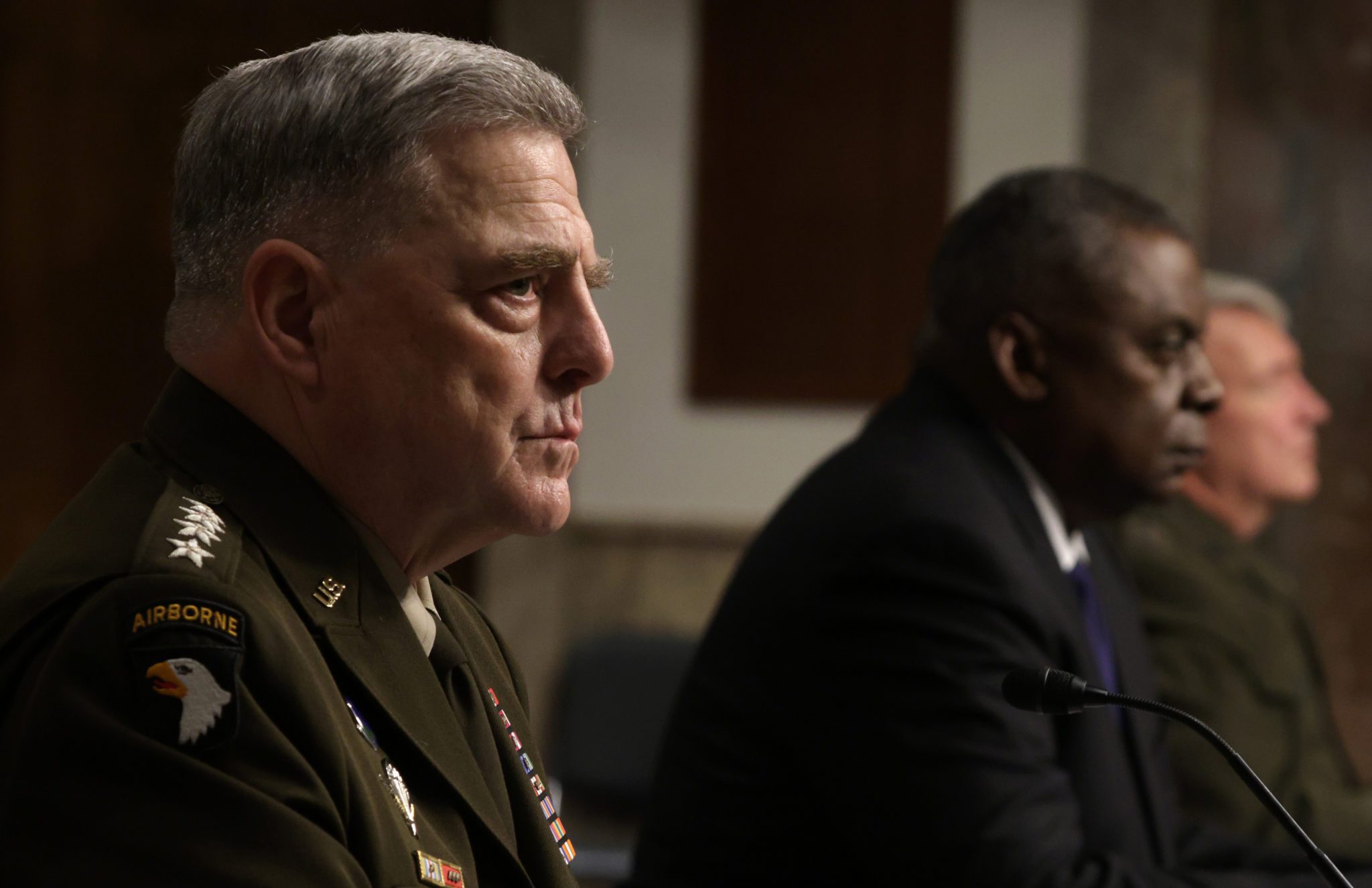 Top Defense Officials Testify Before Senate Armed Services Committee On Afghanistan And Counterterrorism