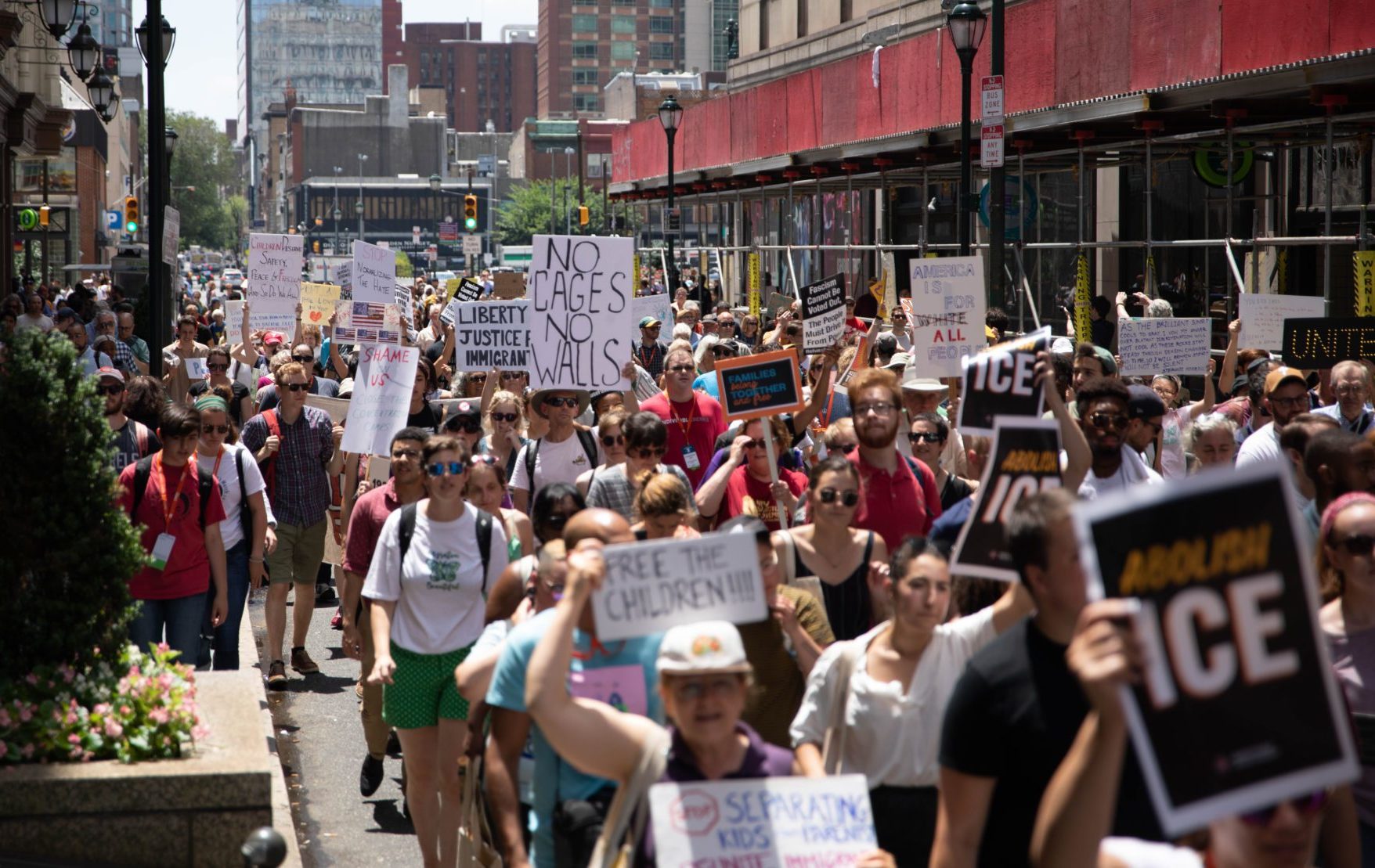 Philadelphia,,Pa/usa,-,July,12,,2019:,Activists,In,Philadelphia,March