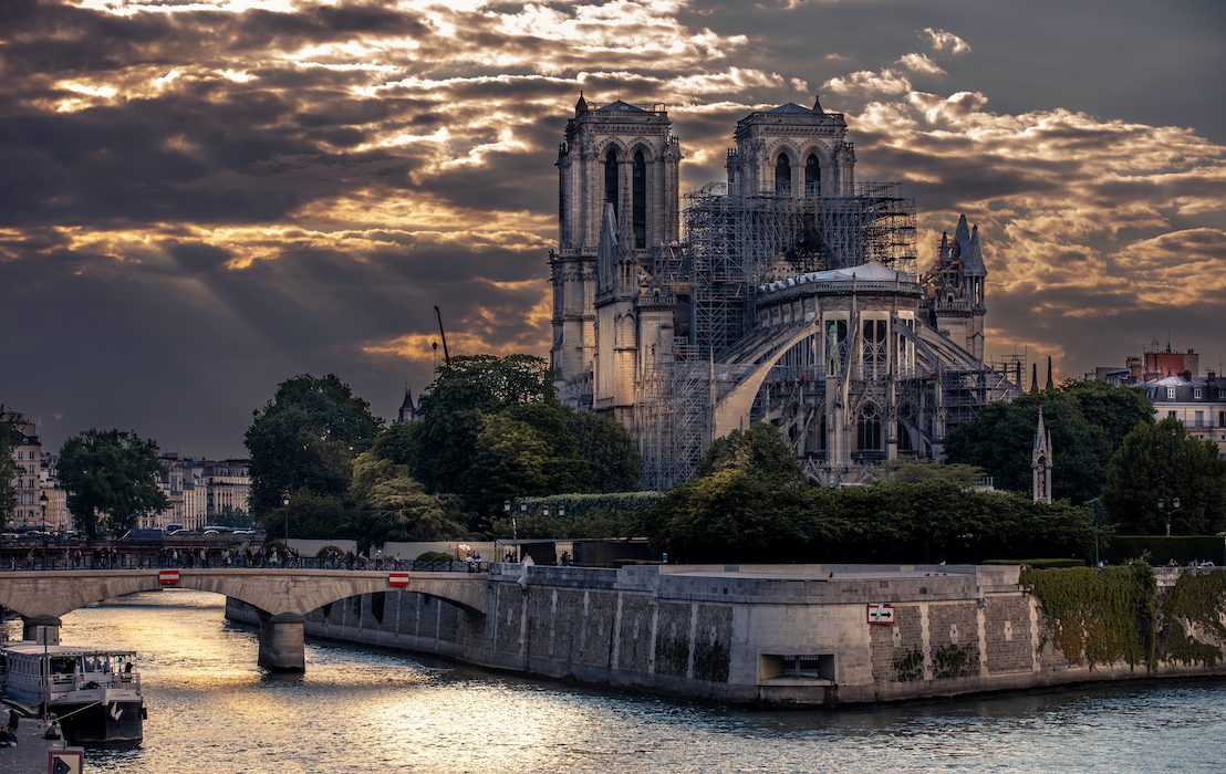 Paris,,France,-,November,23,,2019:,Notre,Dame,Cathedral,During