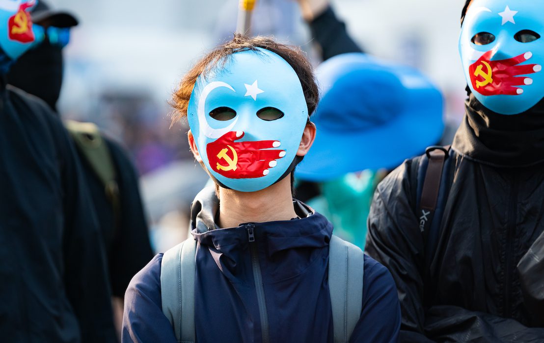 Hong,Kong,-,December,22,2019:,Hong,Kong,Protestors,Wear